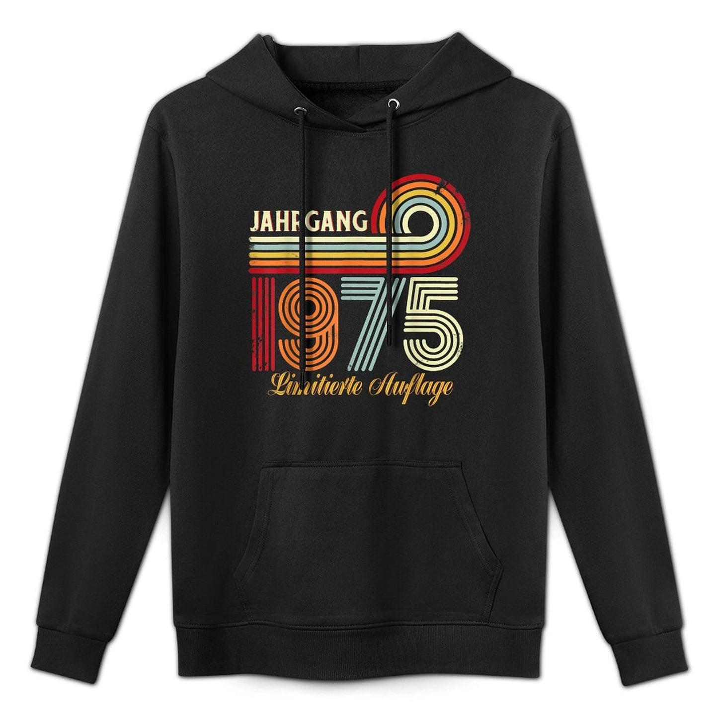 Vintage Limited Edition 50th Birthday Man Woman Medium-Weight Fabric Hoodie