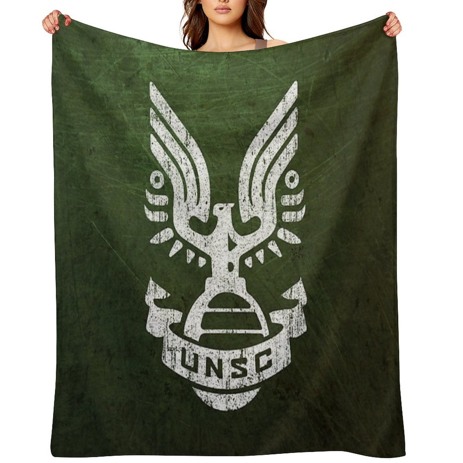 UNSC - Infinite Velvety-soft Throw Blanket