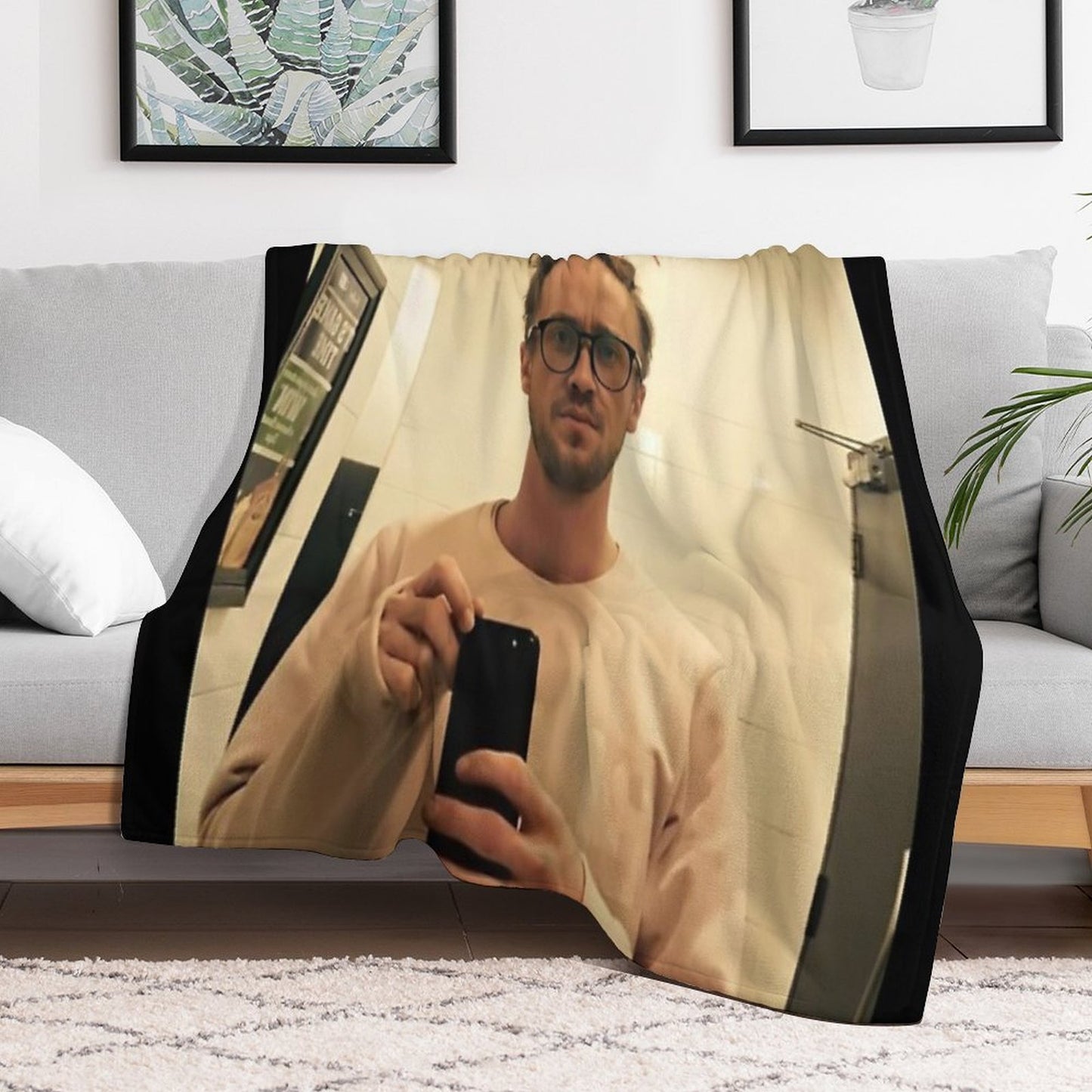 Tom Felton Blanket Quick-dry Throw Blanket