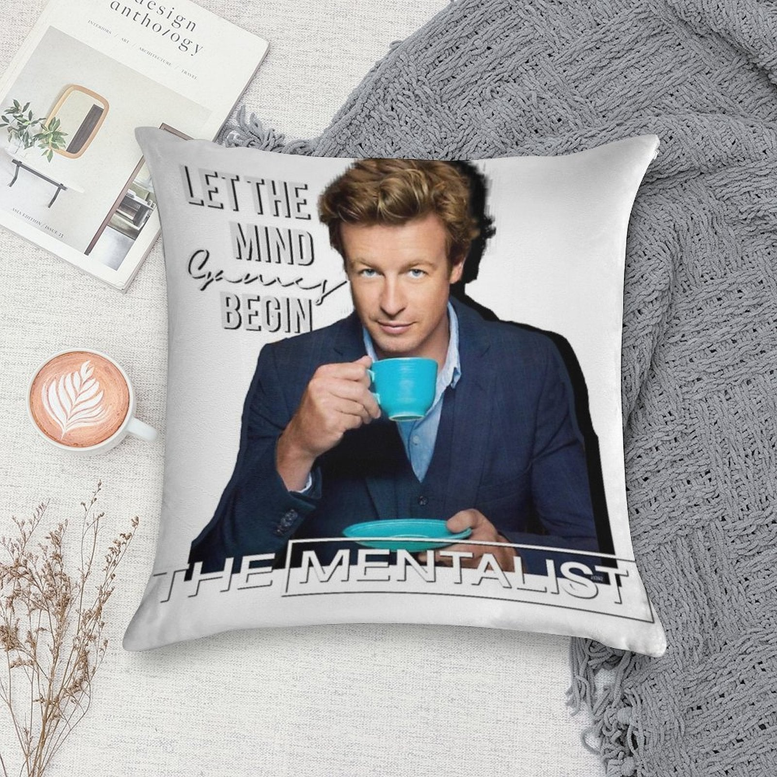 The Mentalist Soft Multiple Sizes Throw Pillow