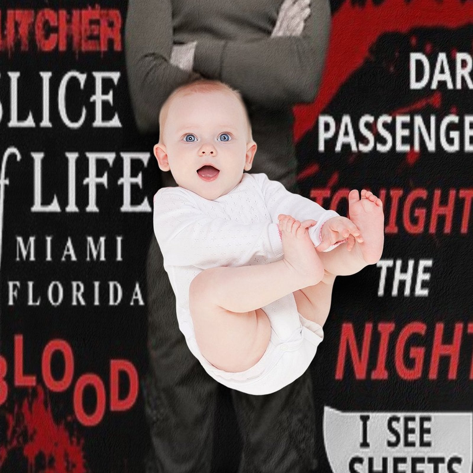 Dexter Plush Throw Blanket