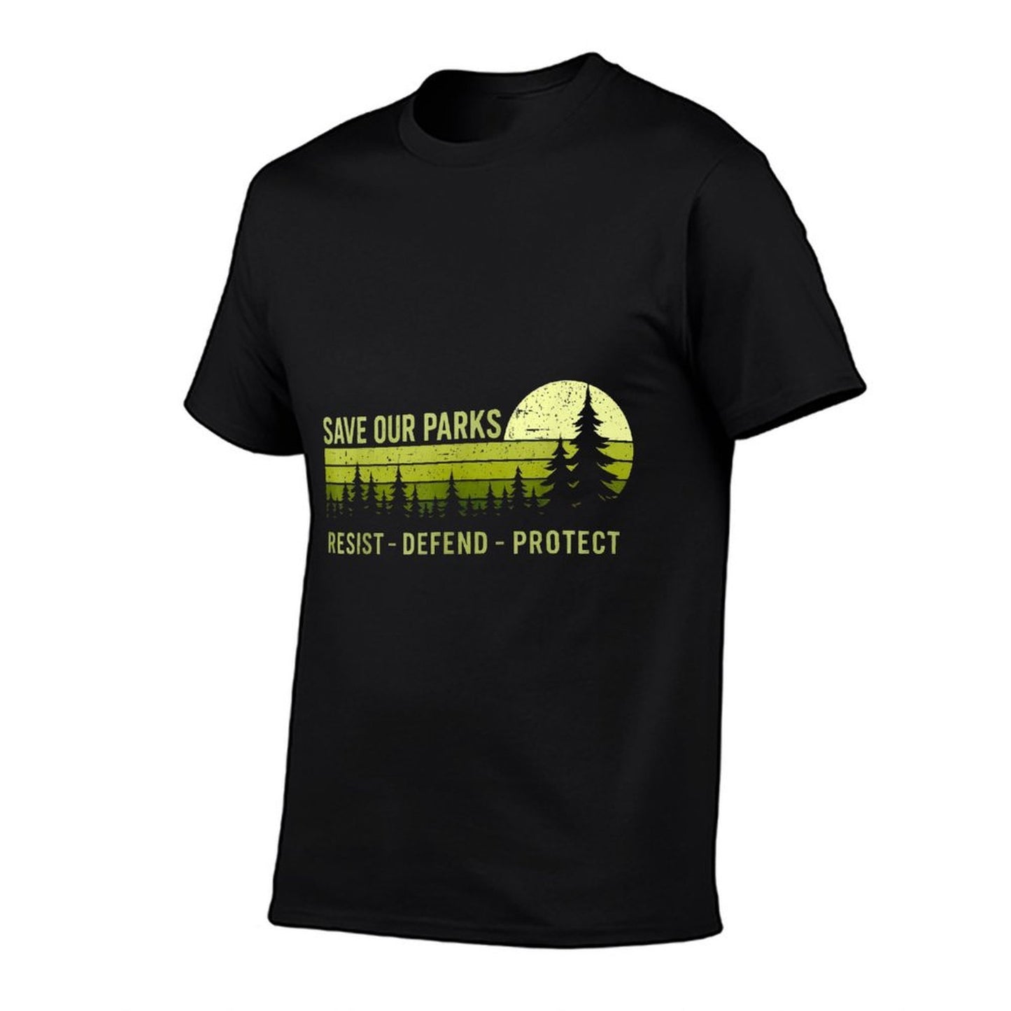Vintage Save Our Parks Resist National Park Protect ALT US Odor-resistant T-Shirt