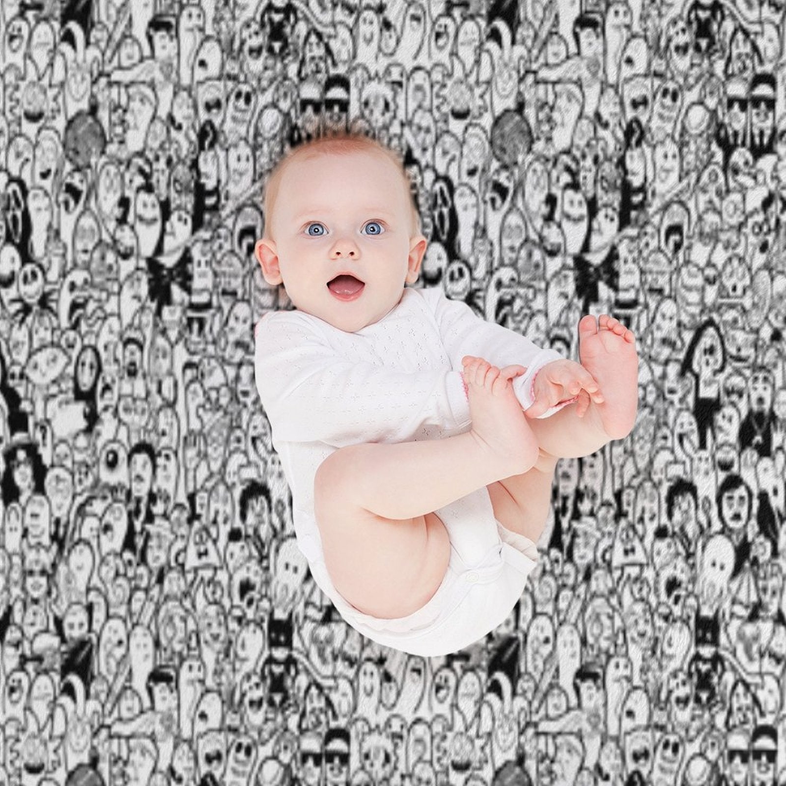 What Inspires You - Pattern All-season Throw Blanket