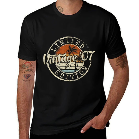 Vintage 2007 18th Birthday Gifts For Boys Girls 18 Year Old  Classic T-Shirt