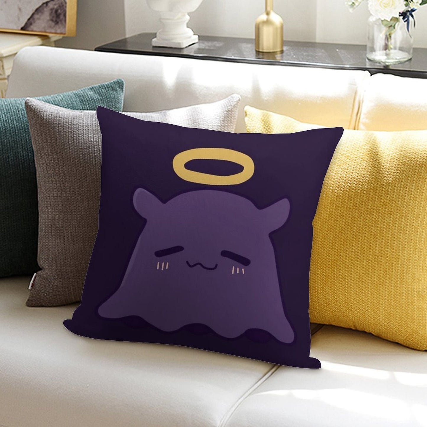 Tako Ina Soft Fade-Resistant Throw Pillow