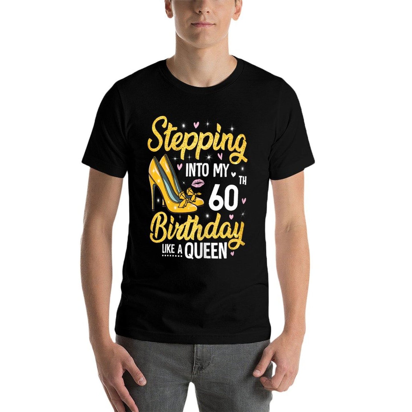 Stepping Into My 60th Birthday Women 60 Year Old Bday Lightweight T-Shirt