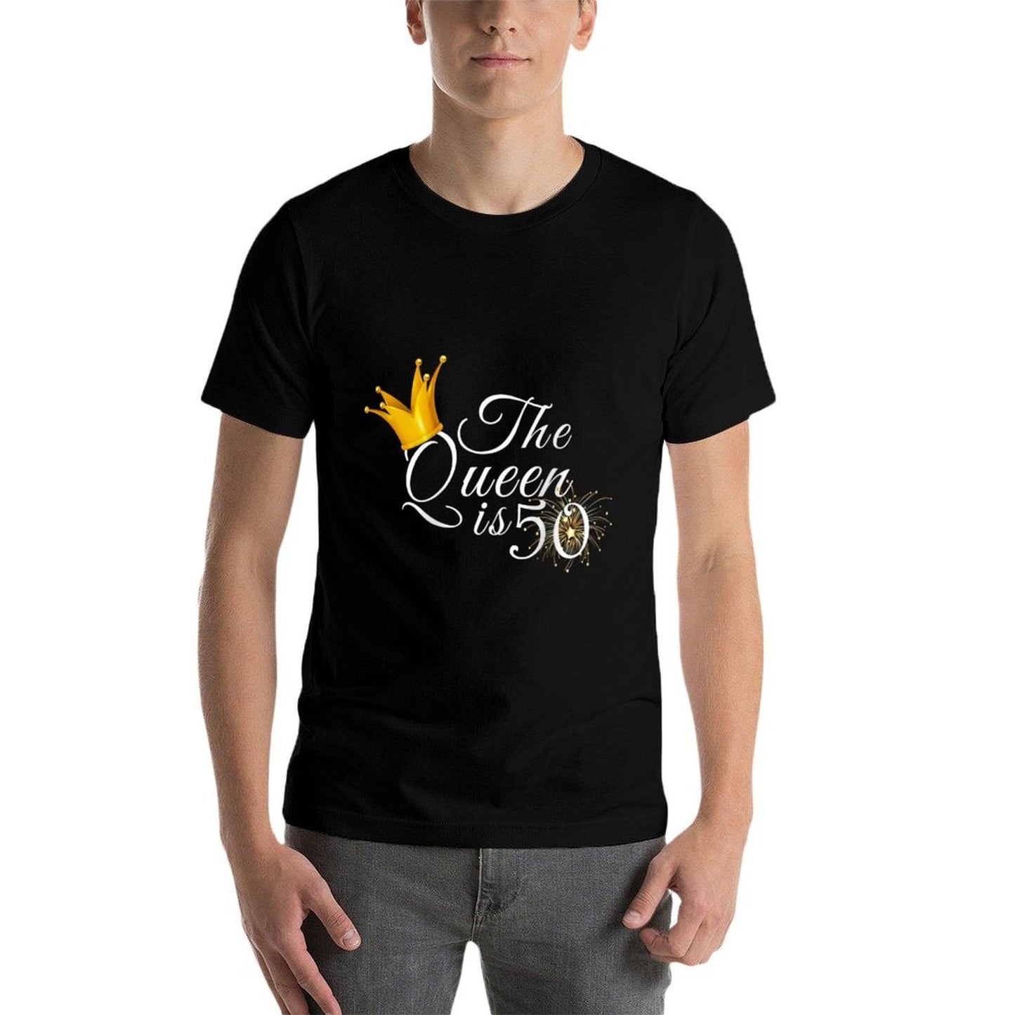 Womens 50th Birthday Gift For Her Fifty Birthday Ideas 50 Bday Raglan Baseball Quick-drying T-Shirt