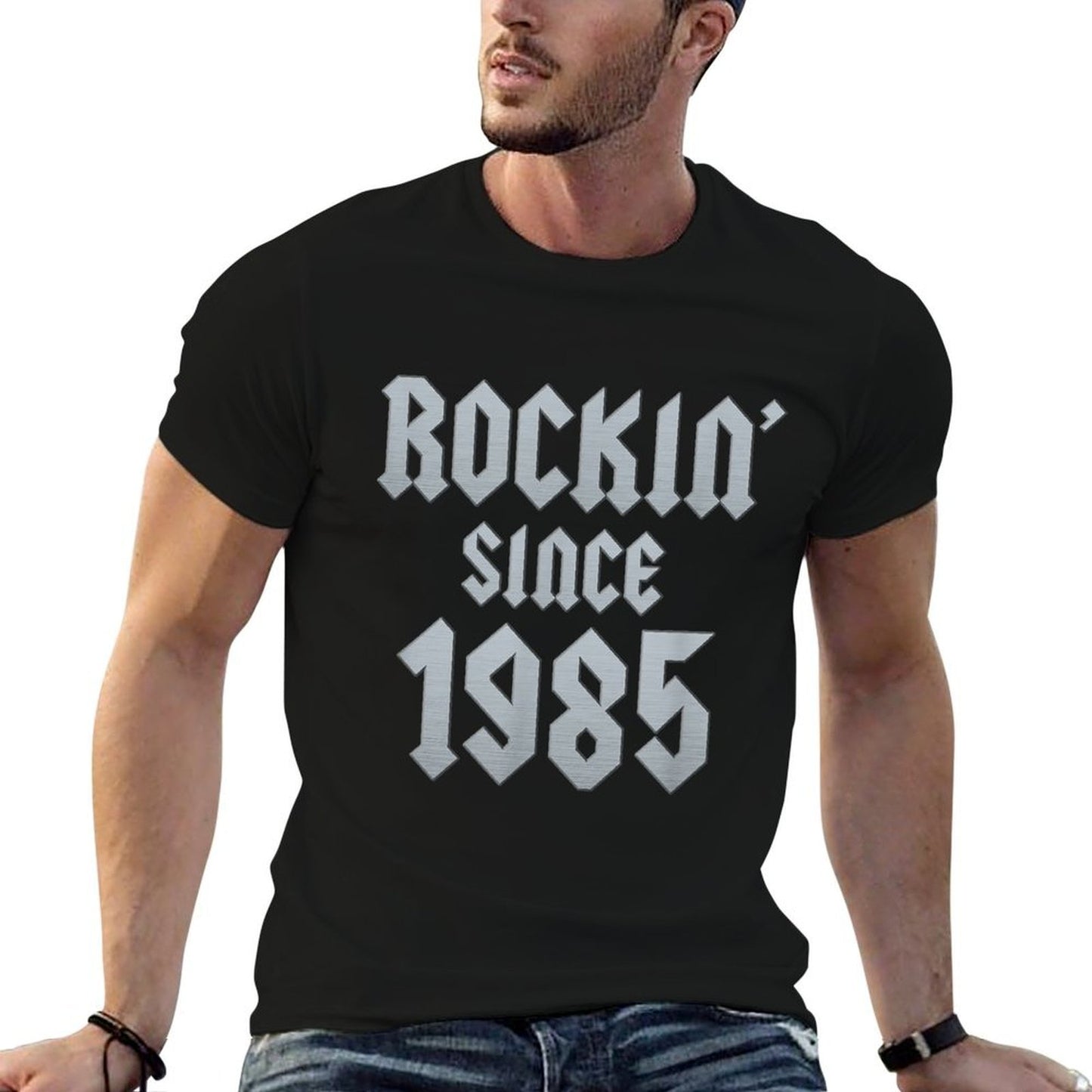 40 Year Old Rockin' Since 1985 40th Birthday  Lightweight T-Shirt