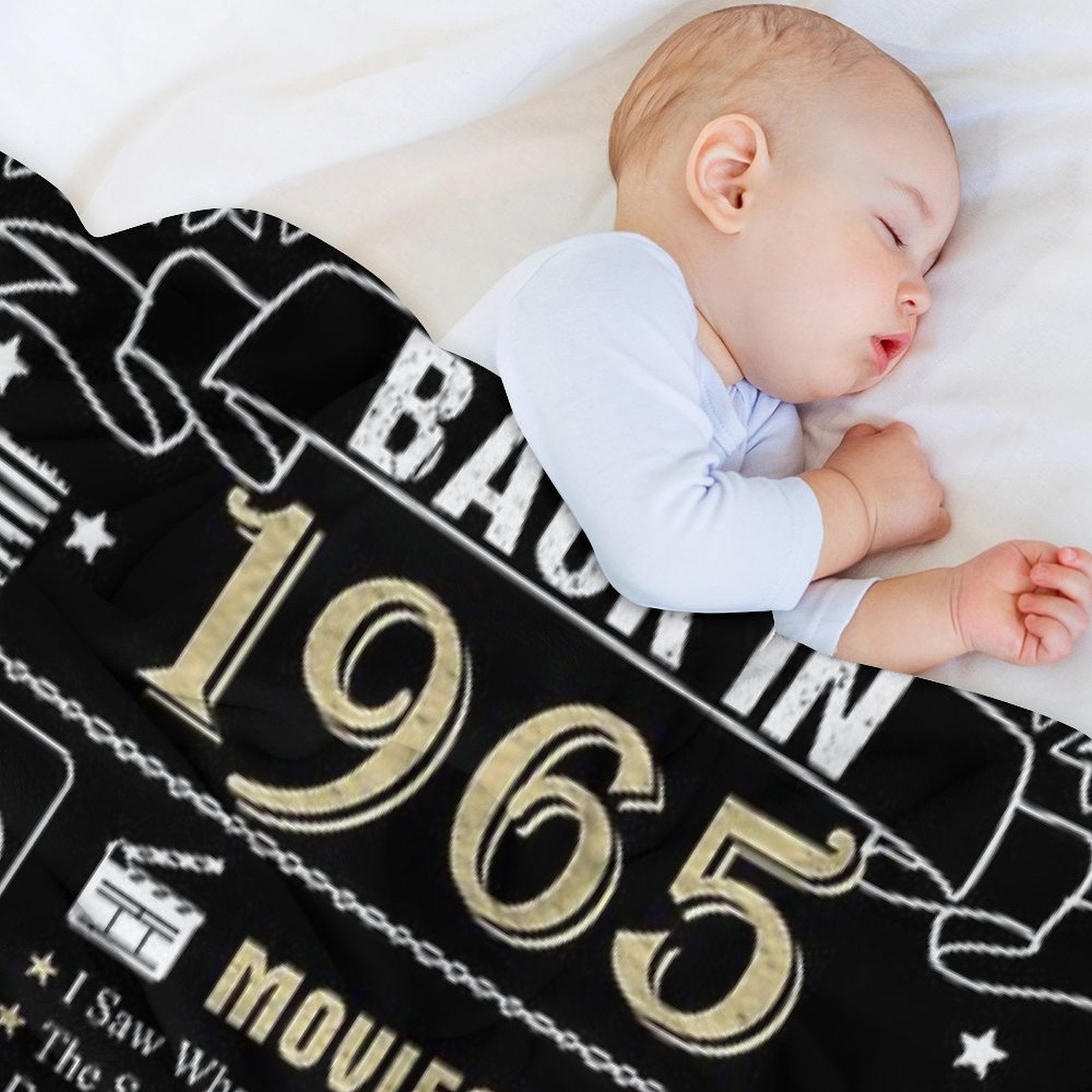 Birthday Anniversary 1965 History Back in 1965 Comfort Throw Blanket