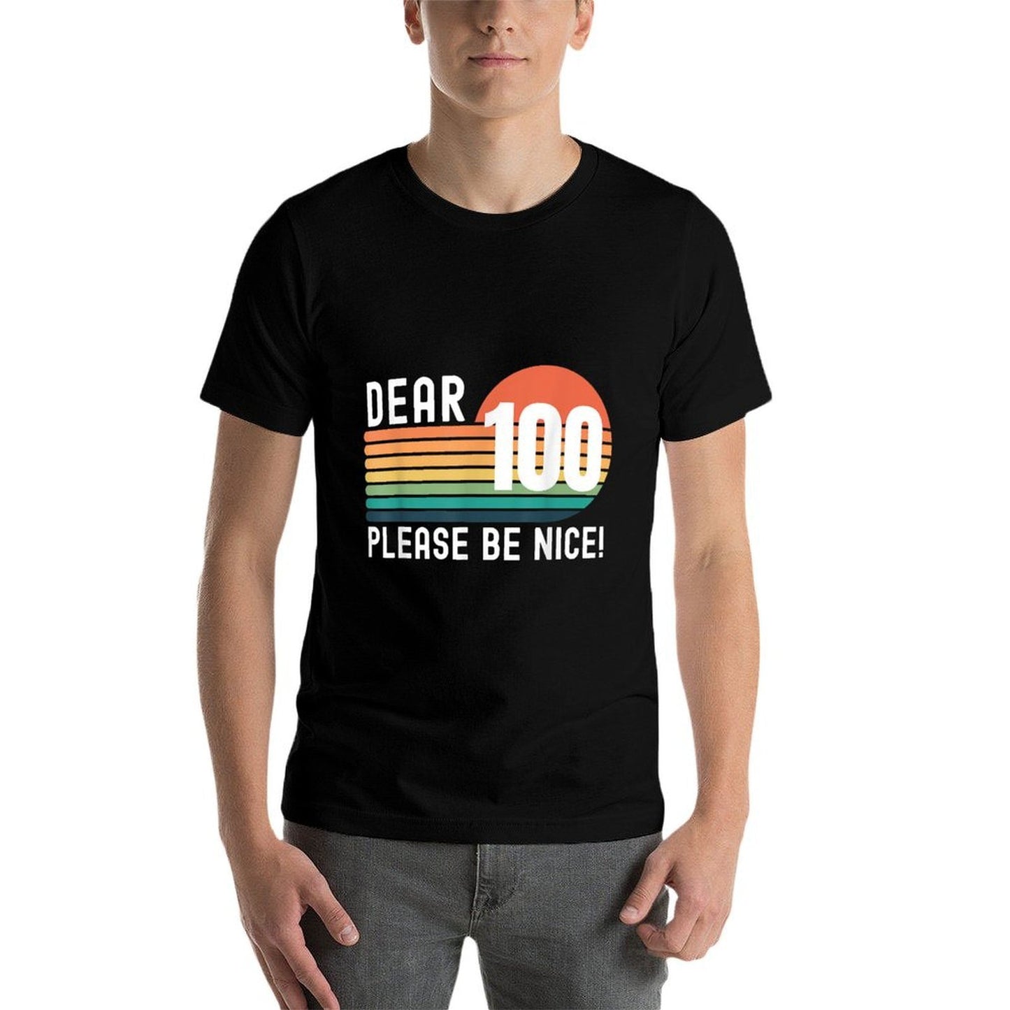 100 Year Old Birthday Retro Birthday Its My 100th Birthday Lightweight T-Shirt