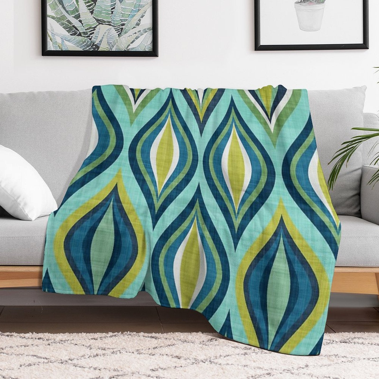 1956 All-season Throw Blanket