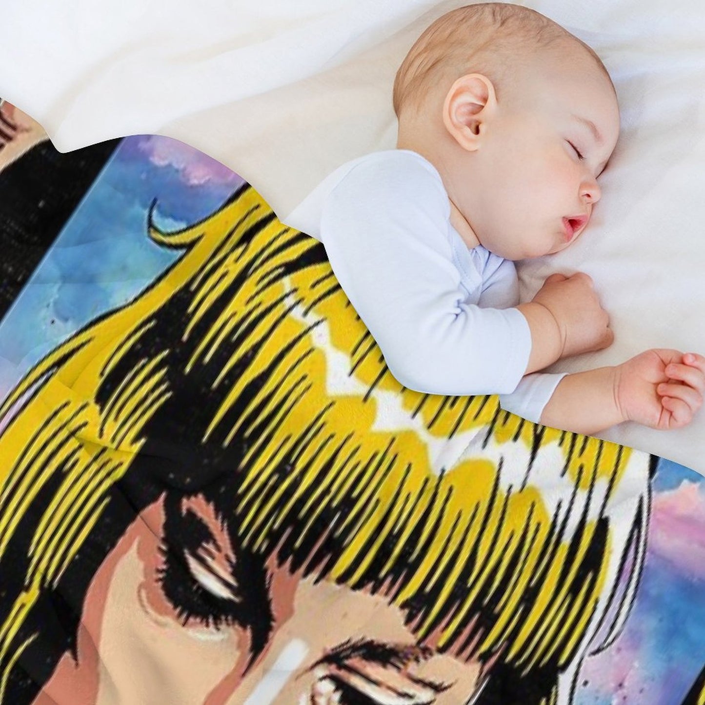 Smallest Man Compact Throw Blanket