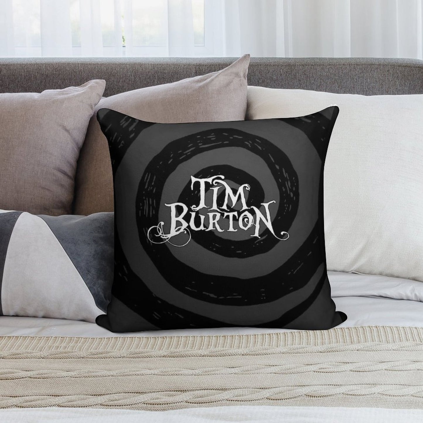 Tim Burton Soft Warmth Comfort Throw Pillow