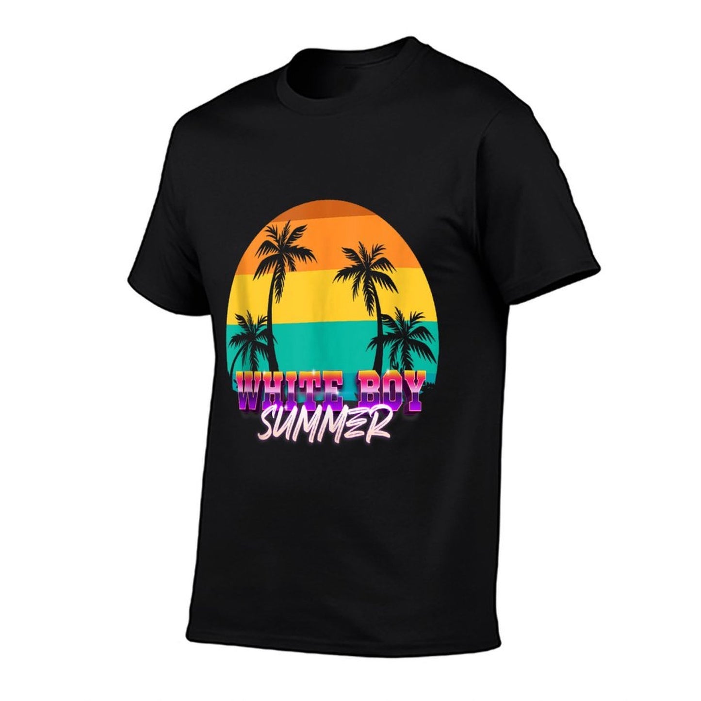 White Boy Summer Polyester Blend T-Shirt