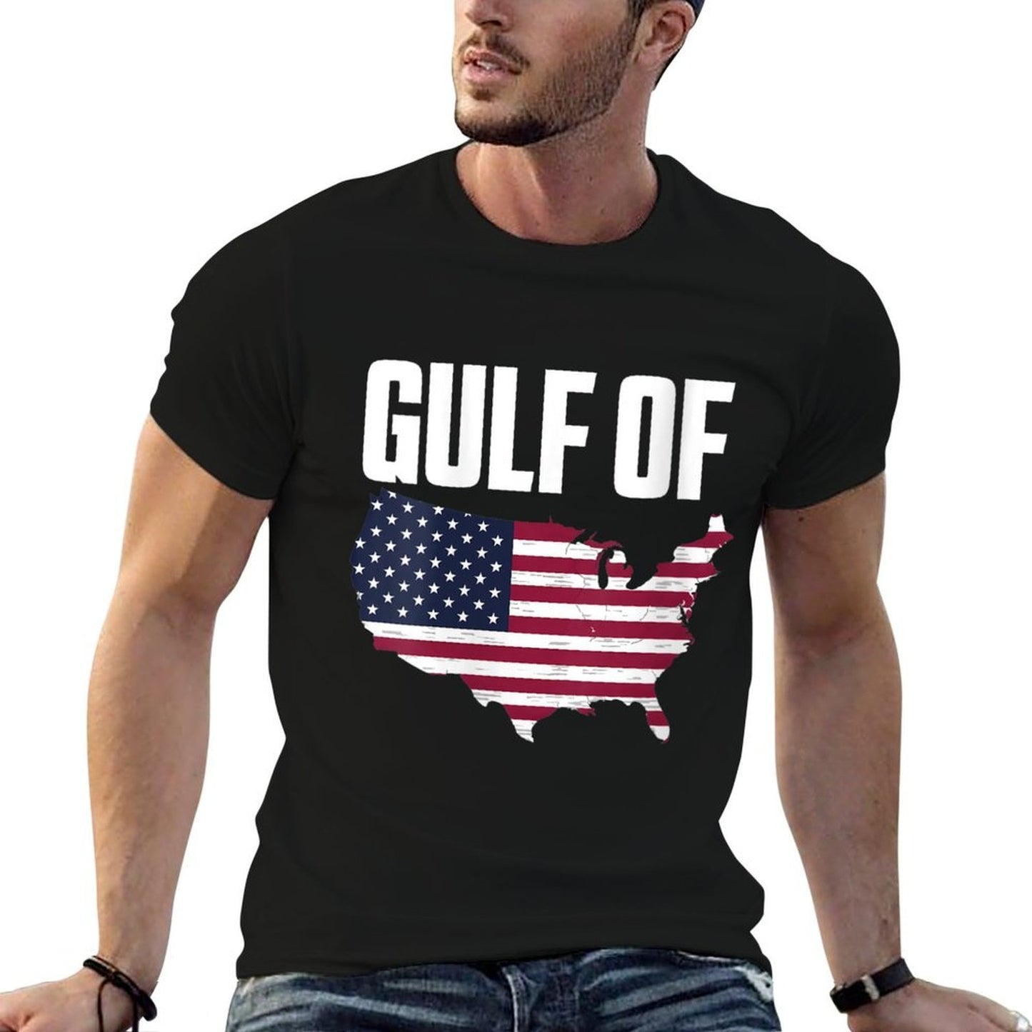 Womens Gulf of United States of America Durable T-Shirt