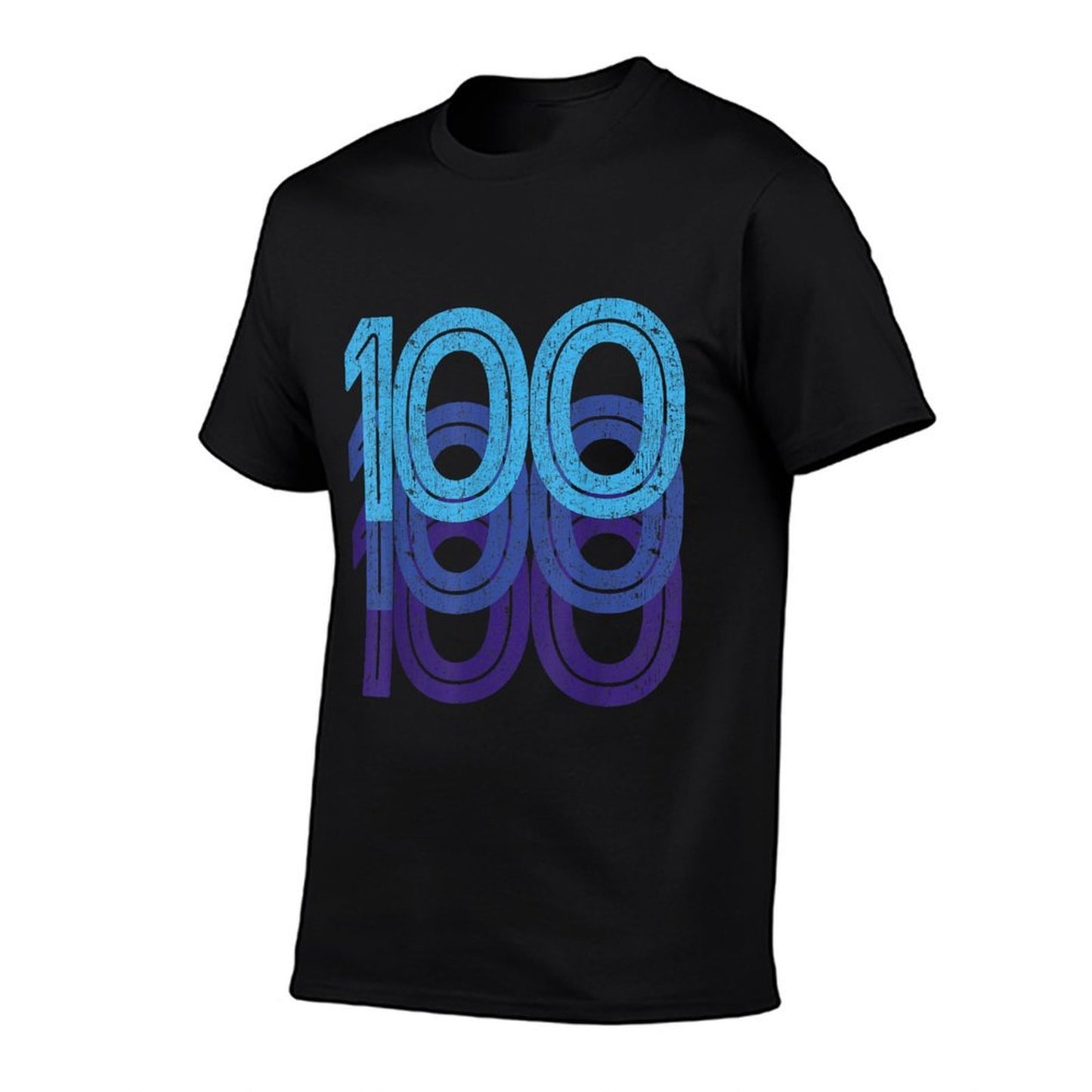 100 Lucky Number 100th Year Birthday Age Sports Team Relaxed-fit T-Shirt