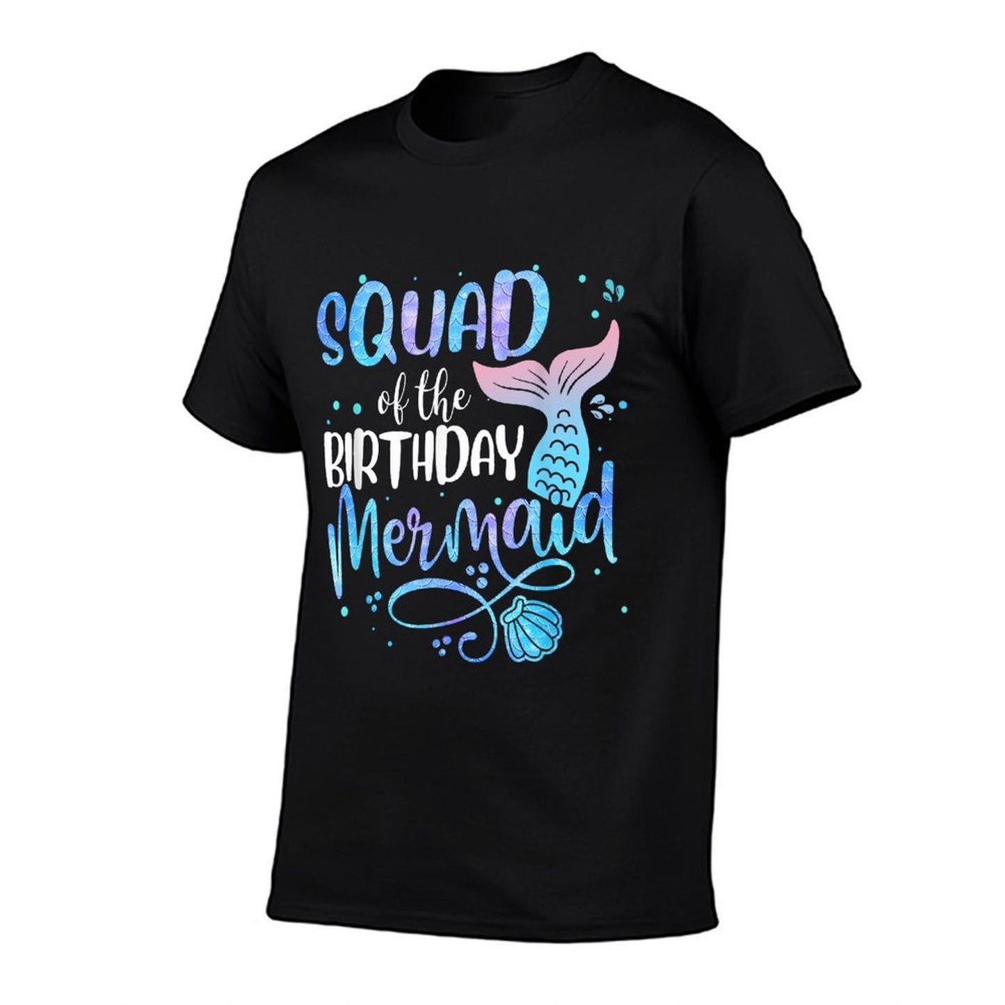 Squad Of The Birthday Mermaid Family Matching Party Squad Classic T-Shirt