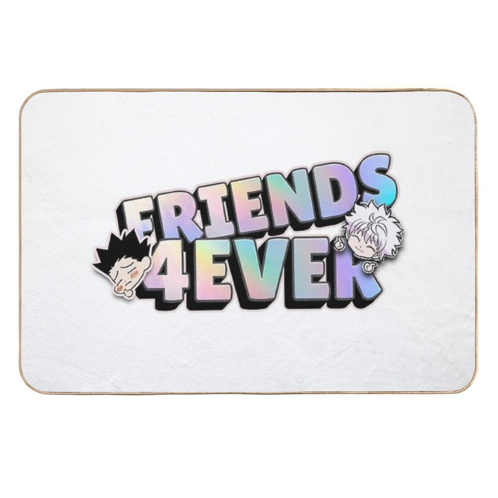 Anime HxH Gon And Killua  Absorbent Bath Mat