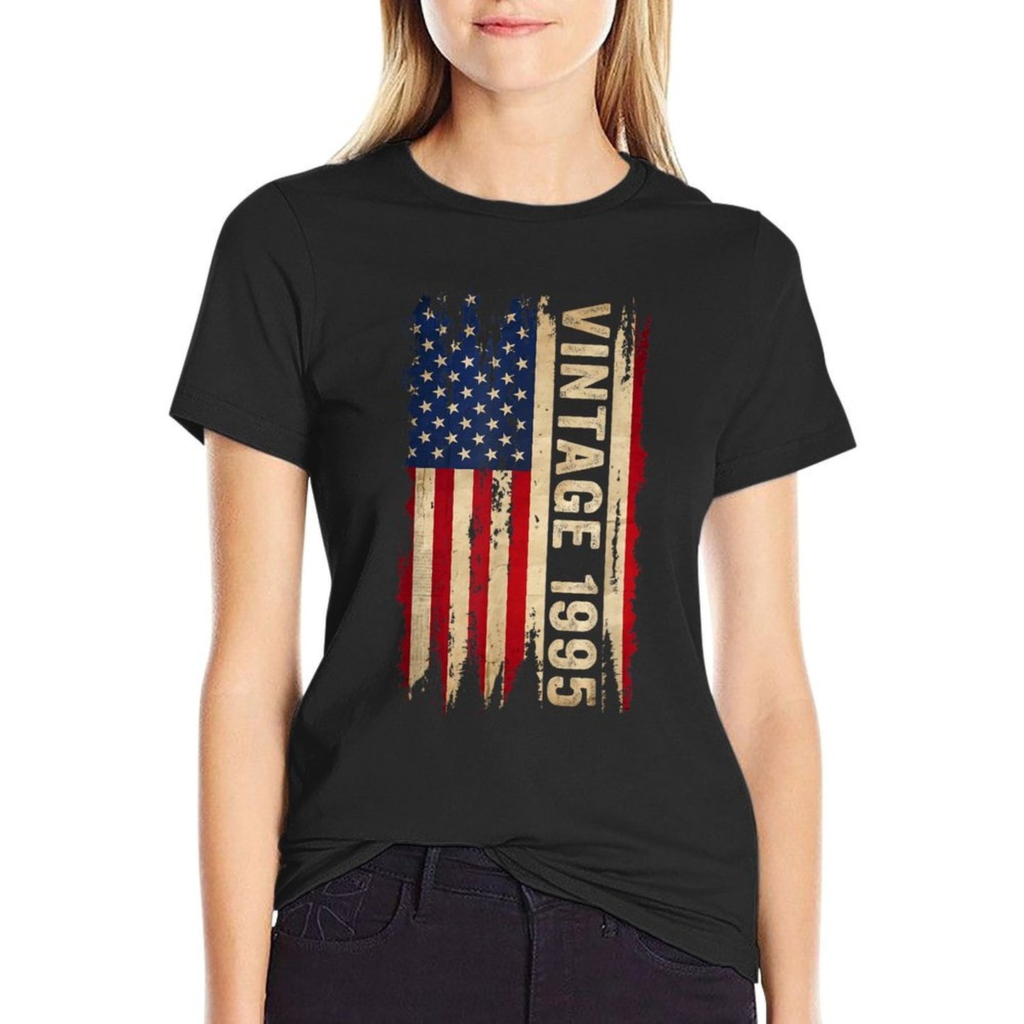 30 Years Old Gifts Vintage 1995 American 30th Birthday  Graphic-printed T-Shirt