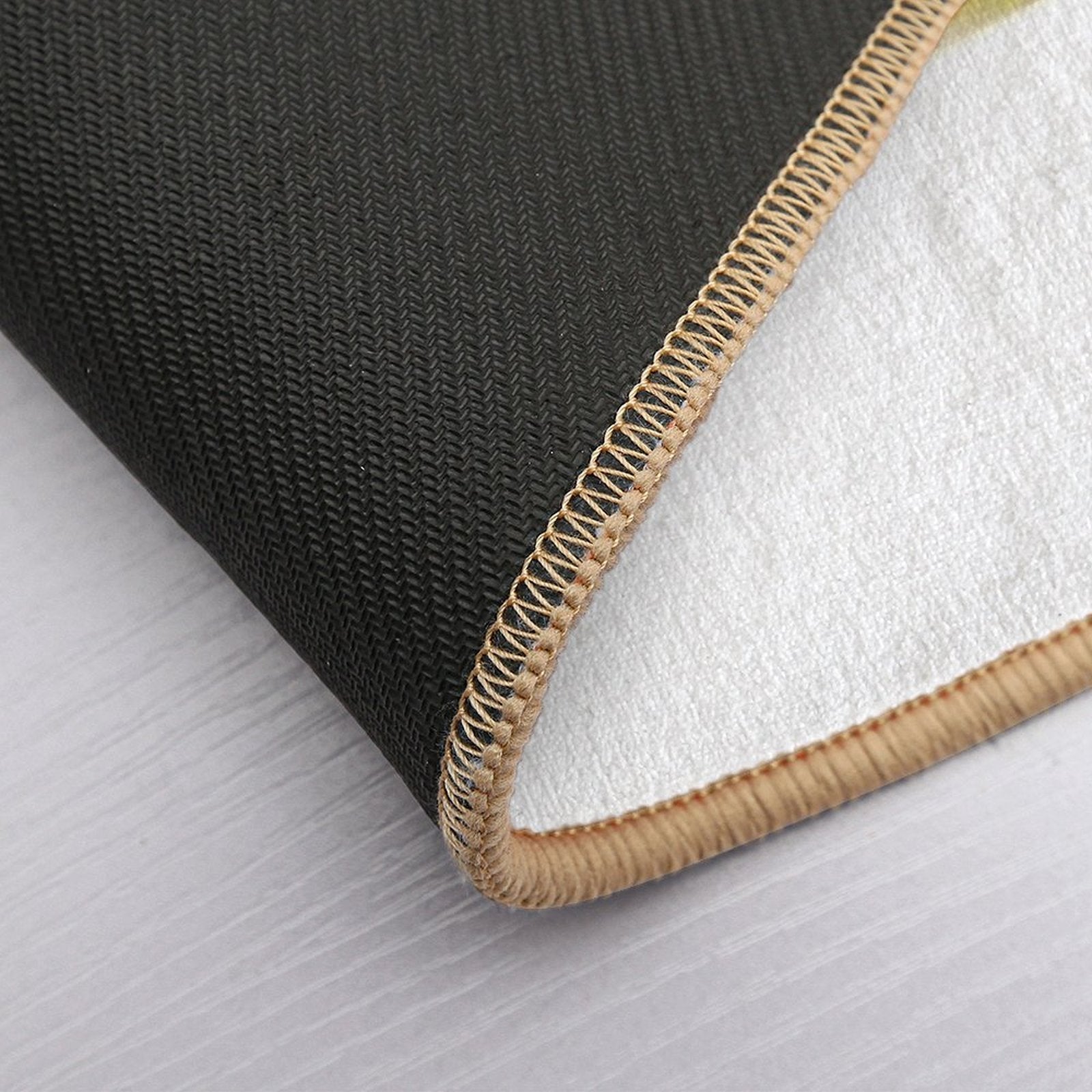 A Deer in The Forest with A Buttercup  Absorbent Bath Mat
