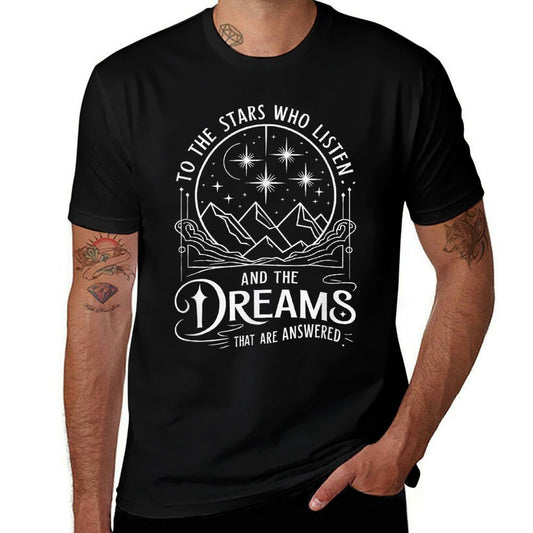 To Stars Who Listen Fantasy Book Lover  Soft T-Shirt