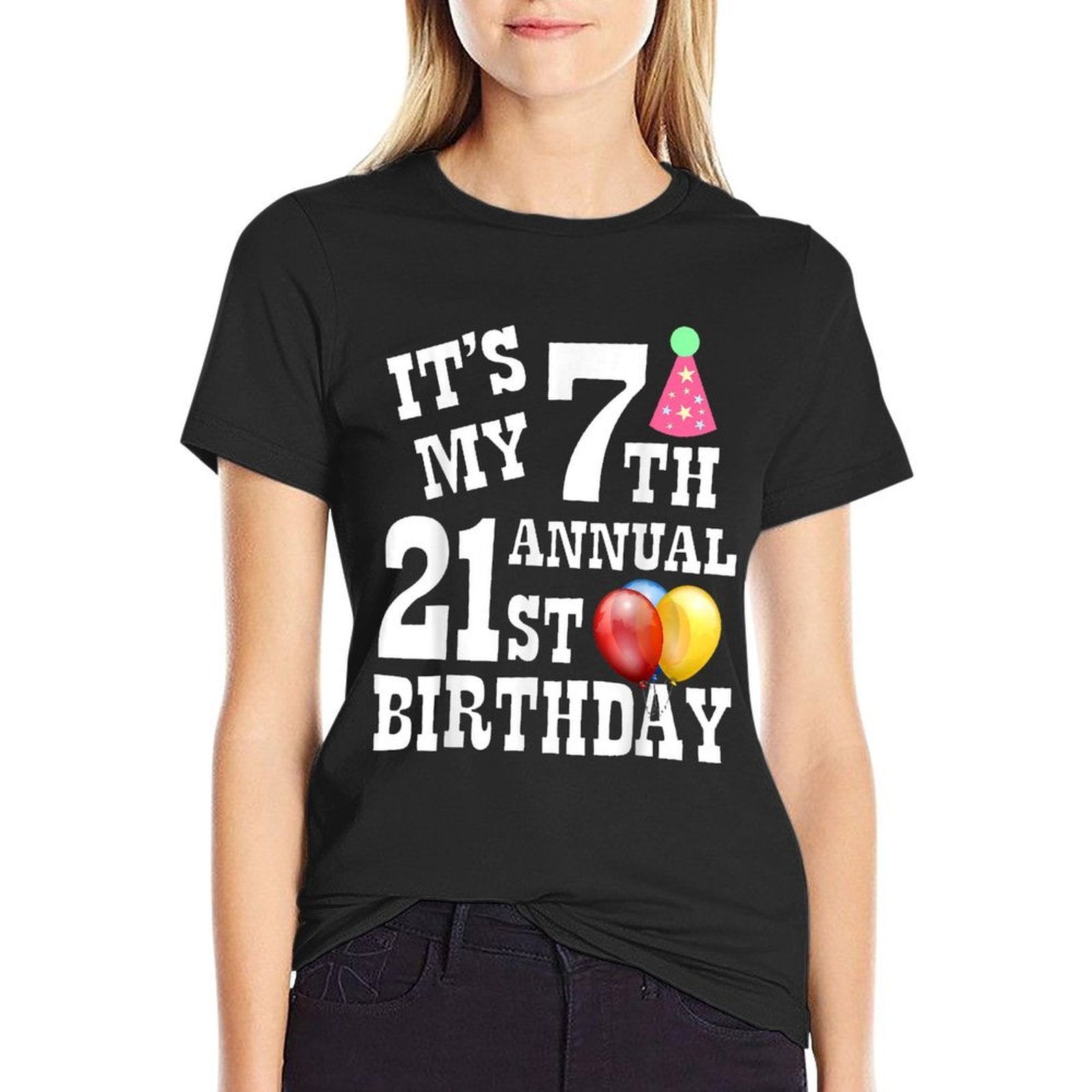 7th Annual 21st Birthday  Lightweight T-Shirt