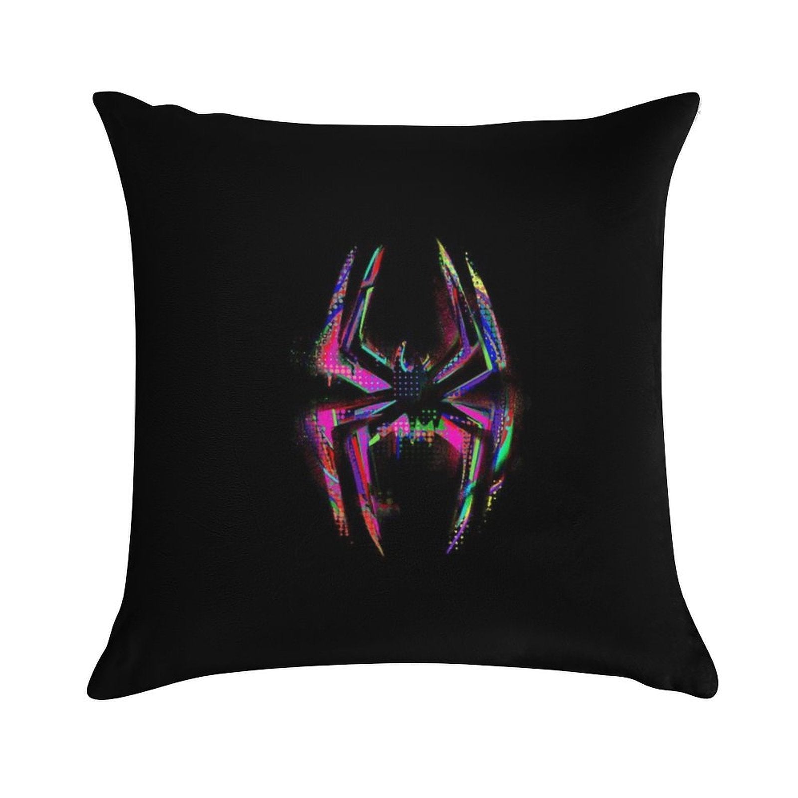 Across The Spider Verse - Logo Soft Luxury Feel Throw Pillow