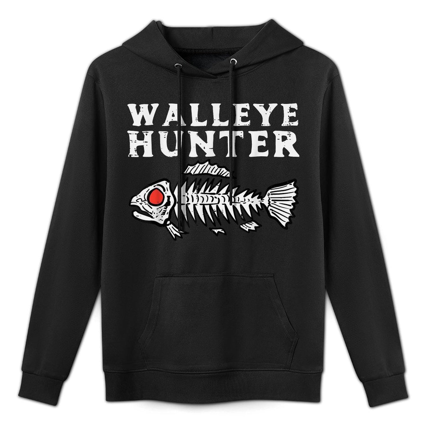 Walleye Hunter Fishing Fish Lover Fisherman Men Women Kids Shape Retention Hoodie
