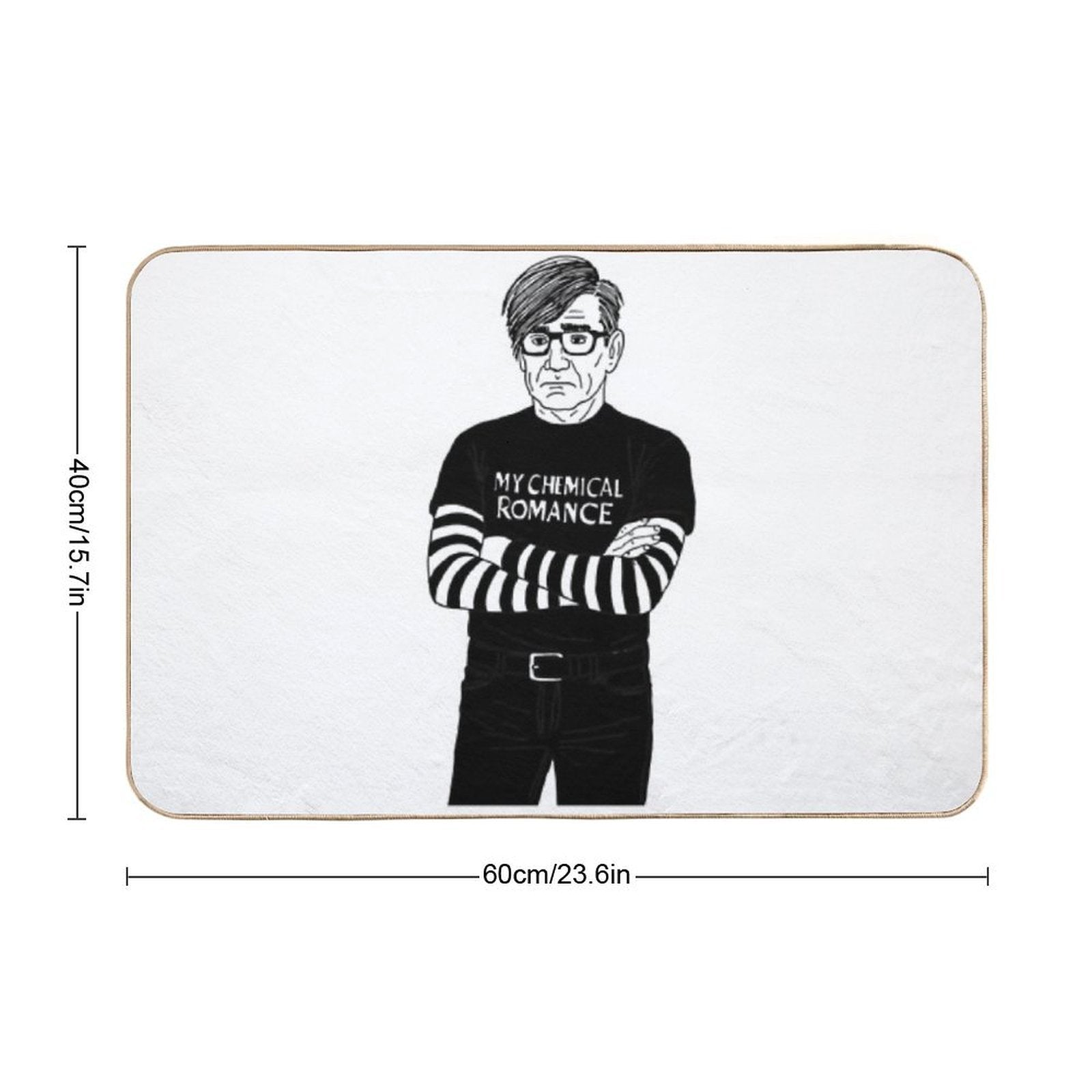 Emo John  Rapid-Drying Bath Mat
