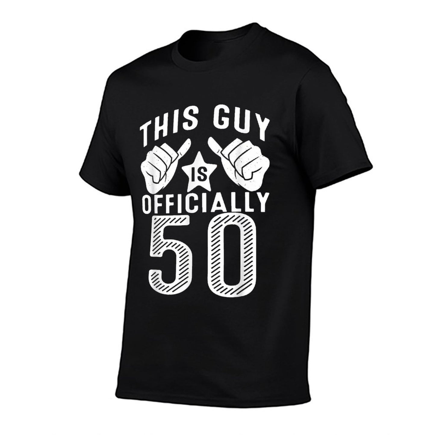 This Guy Is Officially 50 Years Old 50th Birthday  High-quality Stitching T-Shirt