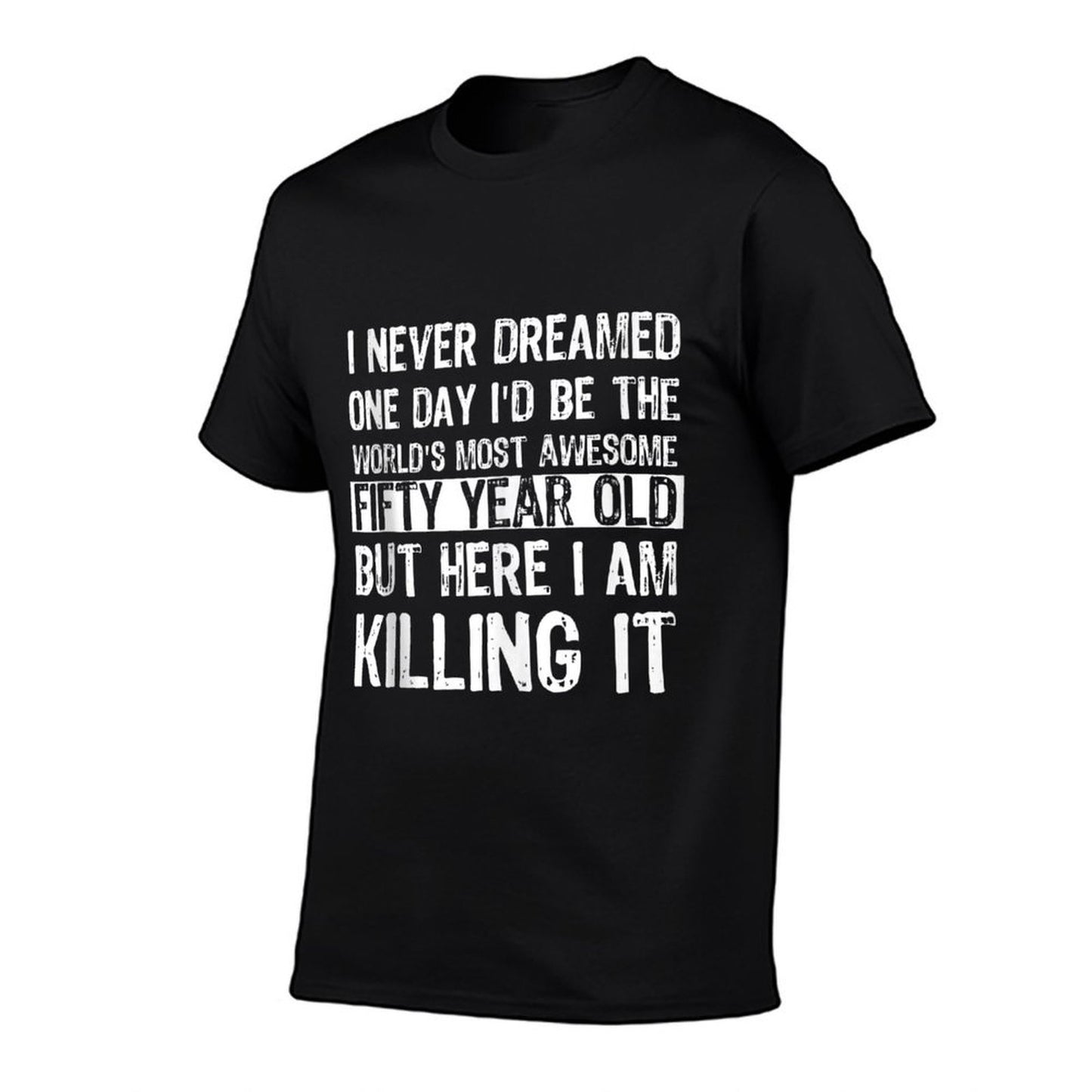 World's Most Awesome Fifty Year Old Funny 50th Birthday Eco-friendly Material T-Shirt