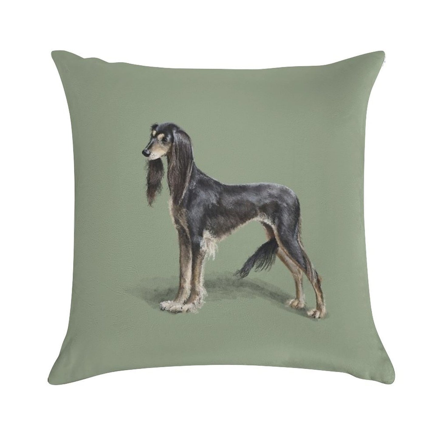 The Saluki Soft Skin-Friendly Throw Pillow