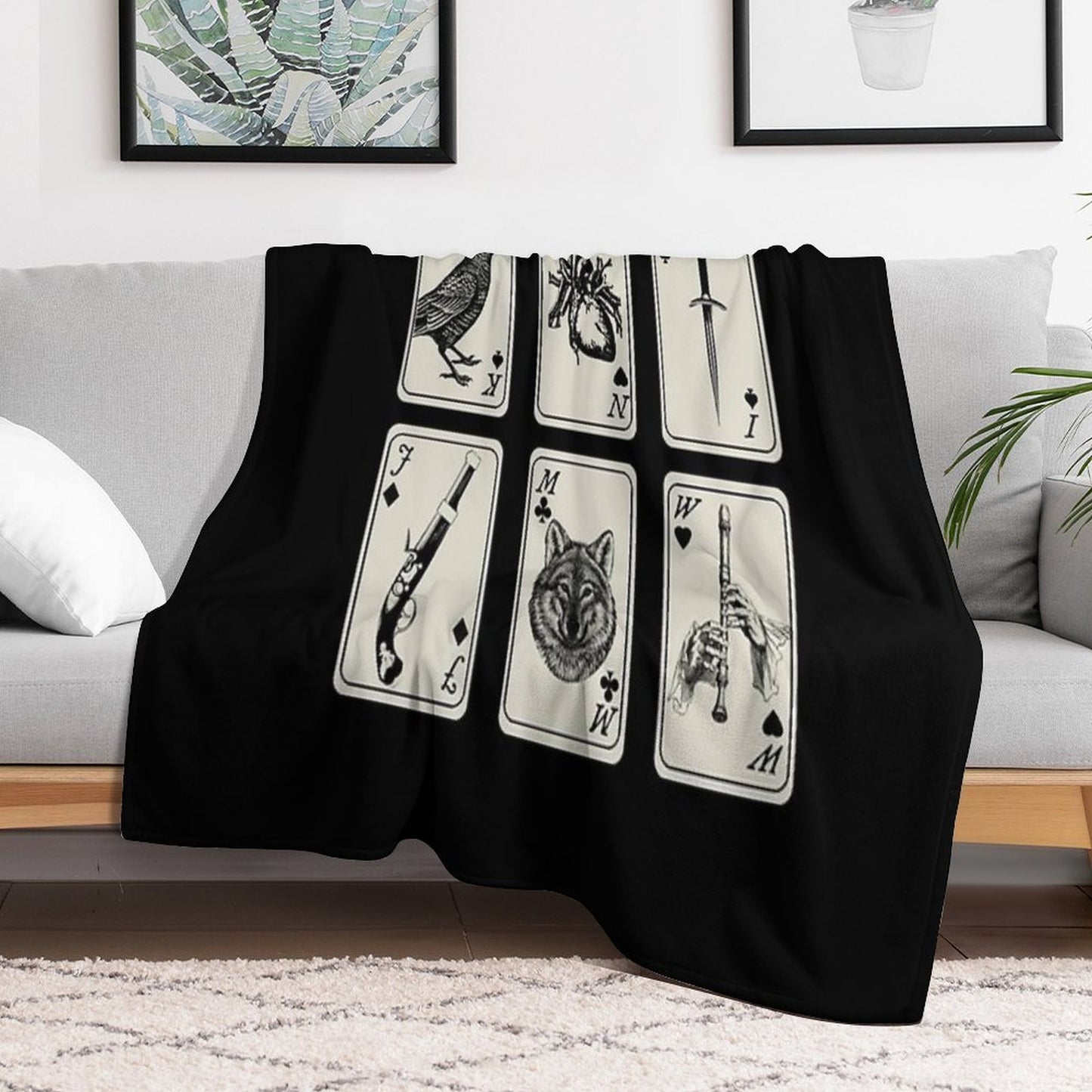 Six Of Crows T-ShirtSix of Crows Travel-friendly Throw Blanket