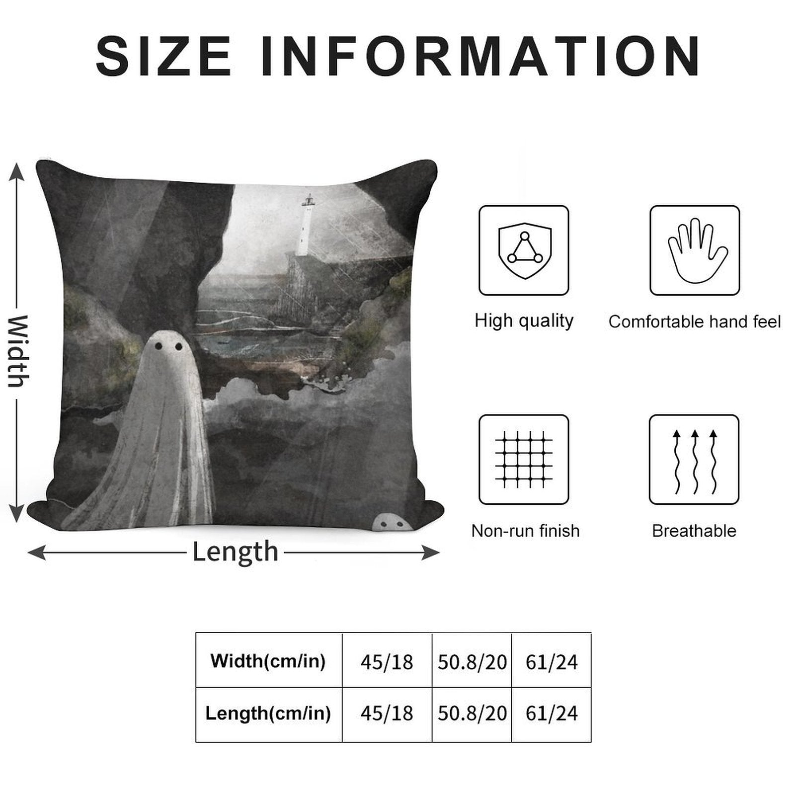 The Caves Are Haunted Soft Style Accent Throw Pillow