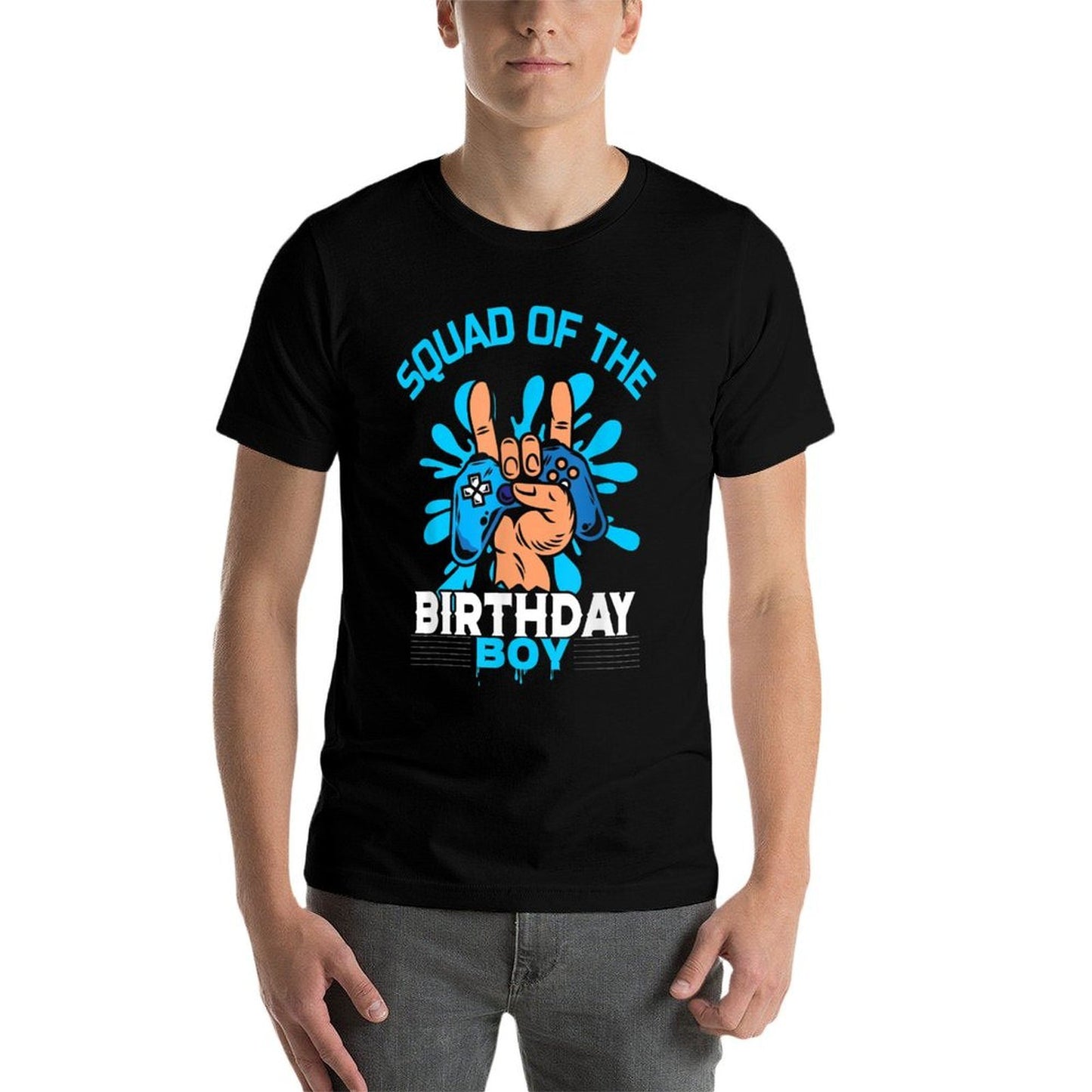Squad Of The Birthday Boy Video Game Party Quick-drying T-Shirt