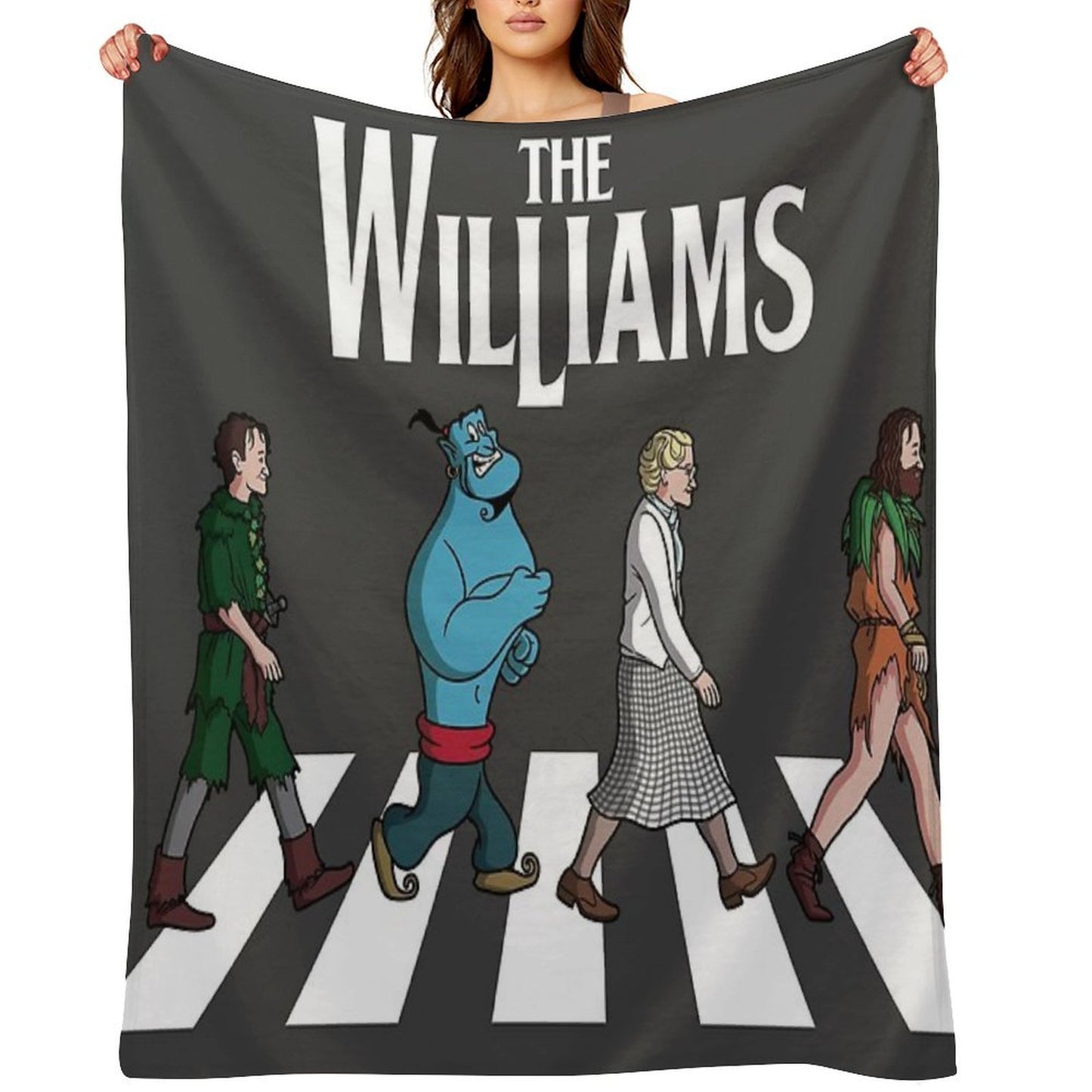 The Williams Lightweight Throw Blanket