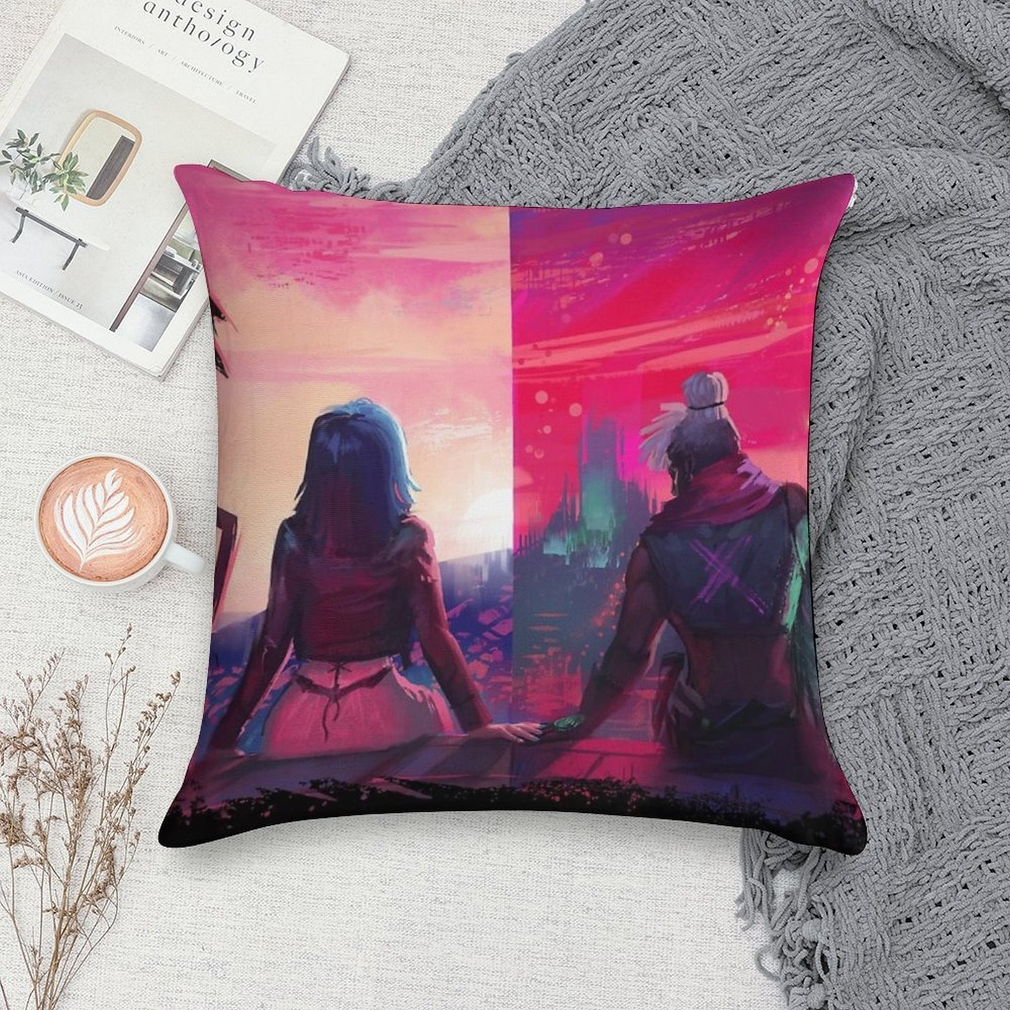 Timebomb Soft Reinforced Edging Throw Pillow