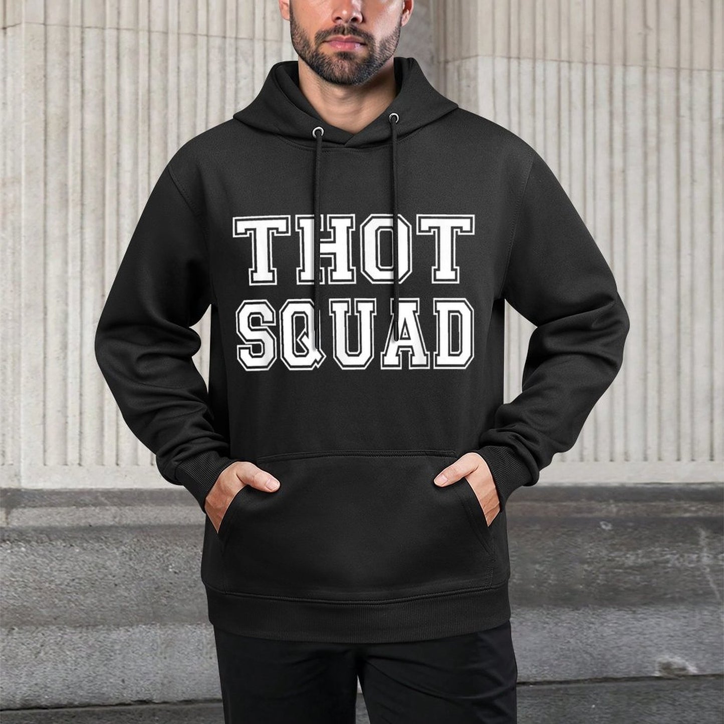 THOT Squad Thot Patrol Funny Meme Trending Gift All-Day Comfort Hoodie