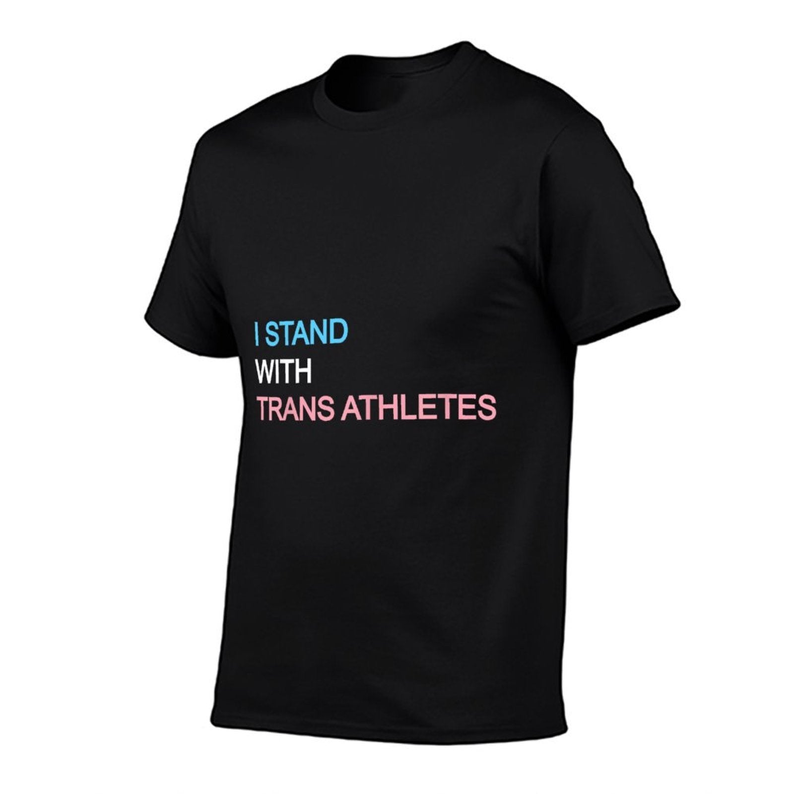 I Stand With Trans Athletes T-shirt  High-quality Stitching T-Shirt