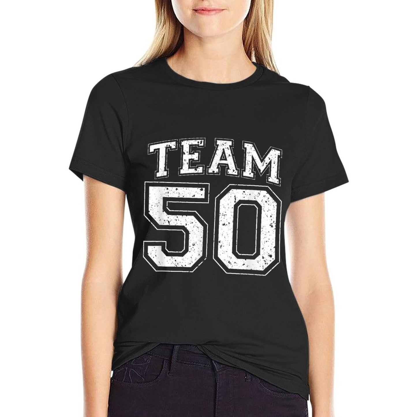 Team 50 Birthday 50th Logo Relaxed-fit T-Shirt