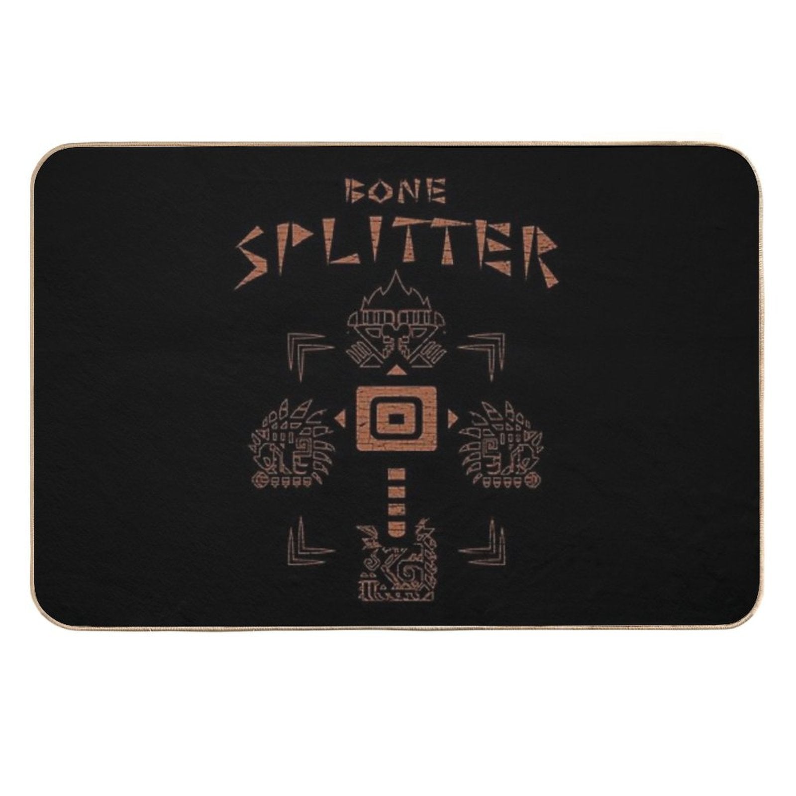 Monster Hunter Hammer  Pet-Safe Bath Mat