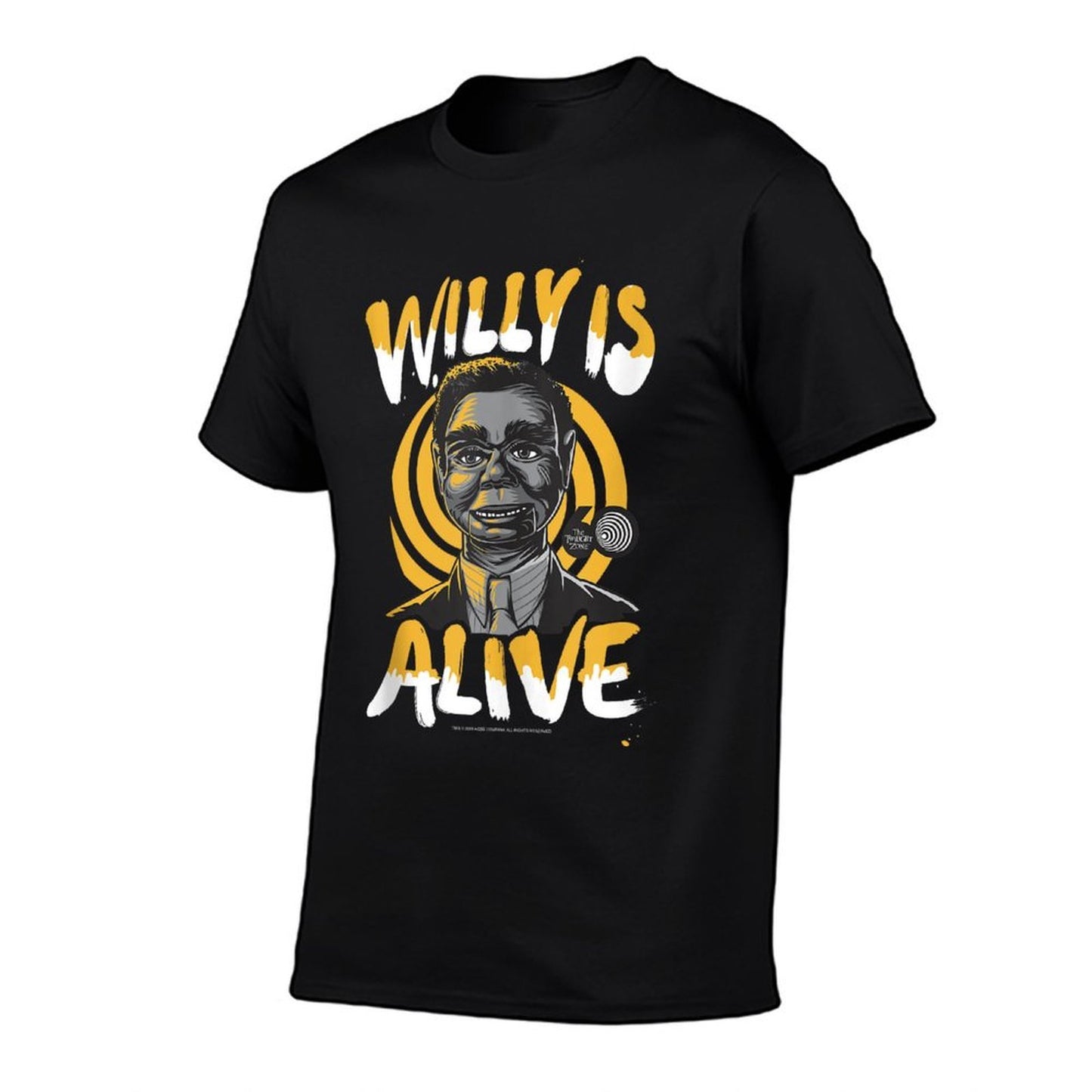 The Twilight Zone 60th Anniversary Willy Is Alive Poster Rolled Sleeves T-Shirt