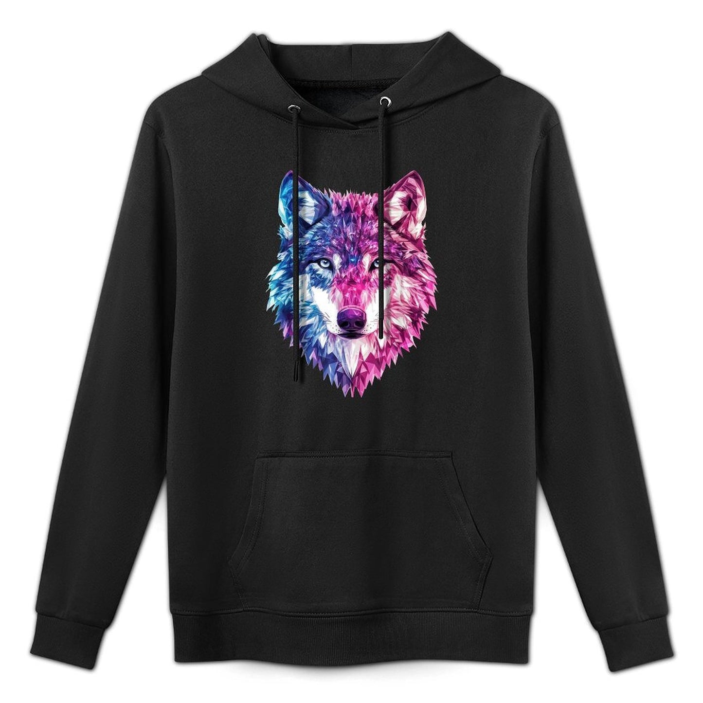 Wolf Fantasy Graphic Versatile Streetwear Hoodie