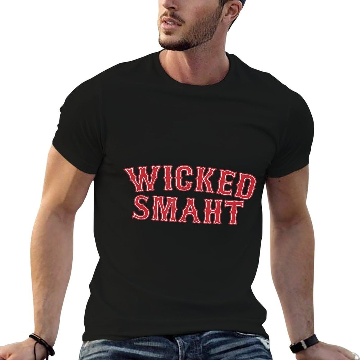 Wicked Boston Accent Stretchy T-Shirt