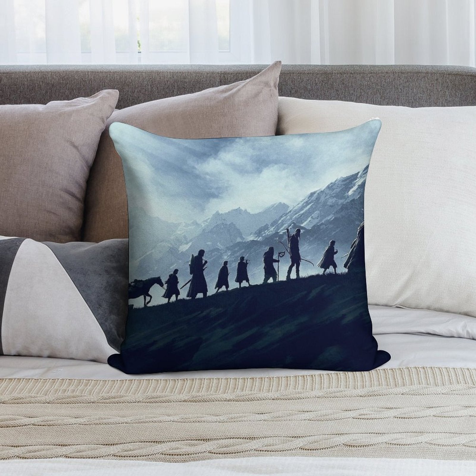 Fellowship Holy Soft High-Density Material Throw Pillow