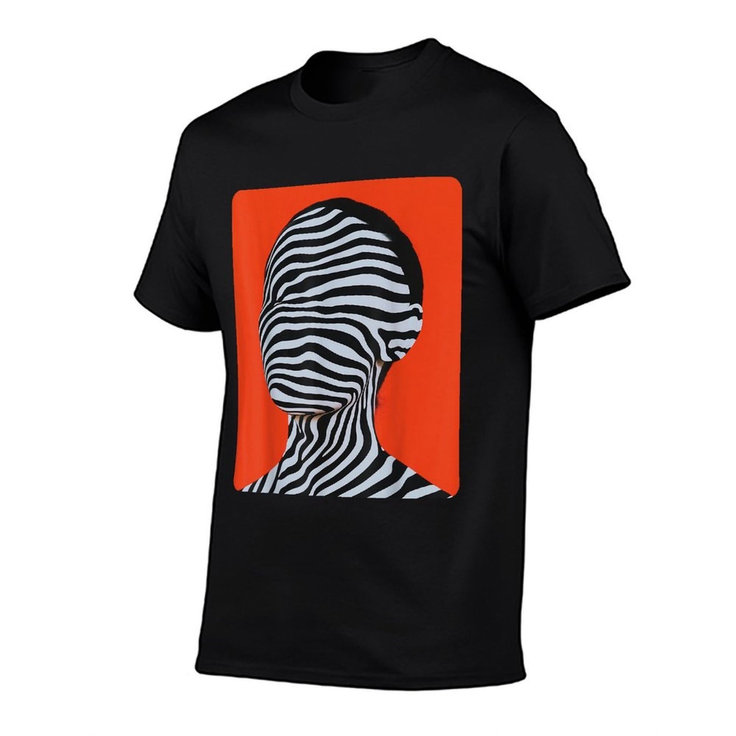 Womens Abstract High-quality Stitching T-Shirt