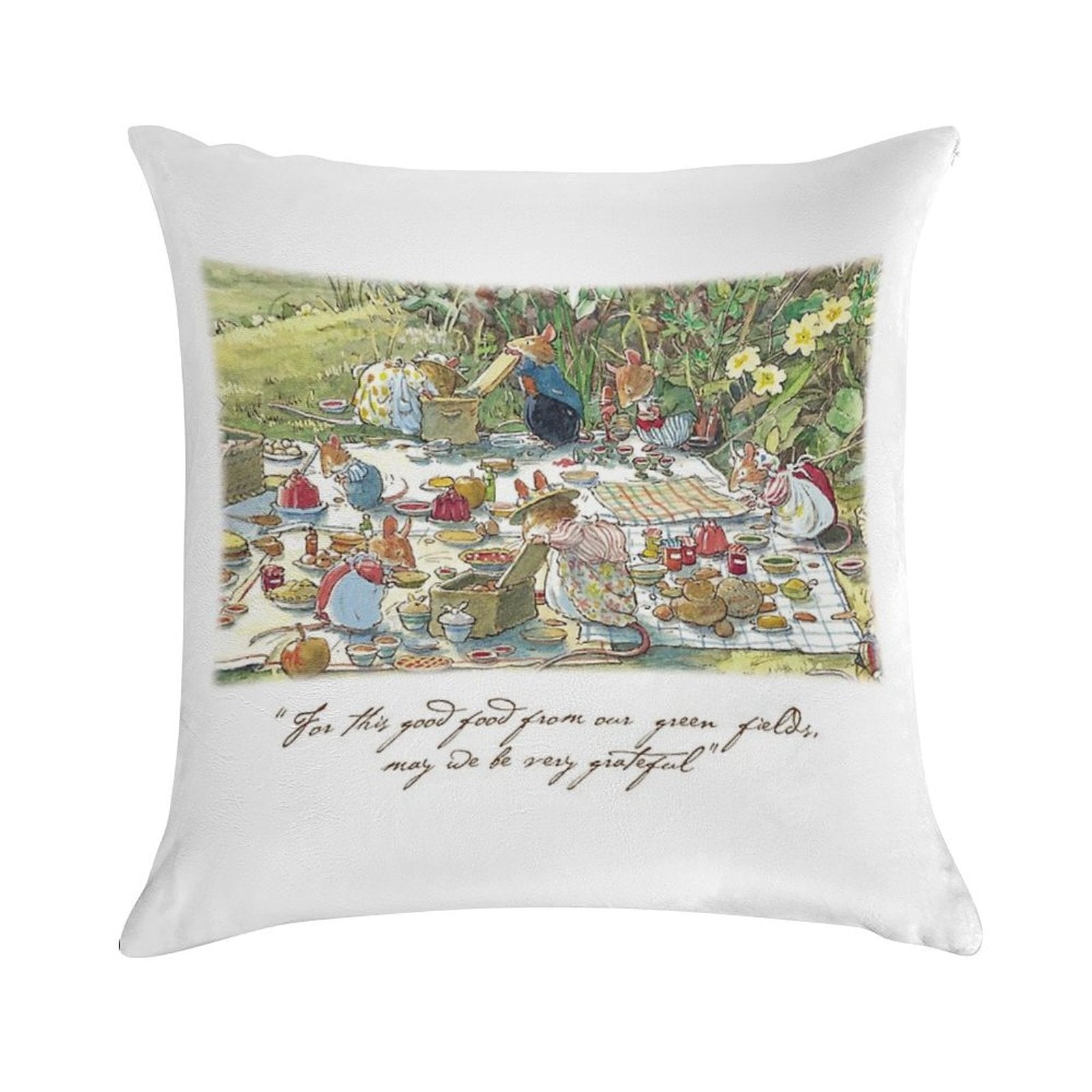 Picnic Time Soft Easy Maintenance Throw Pillow