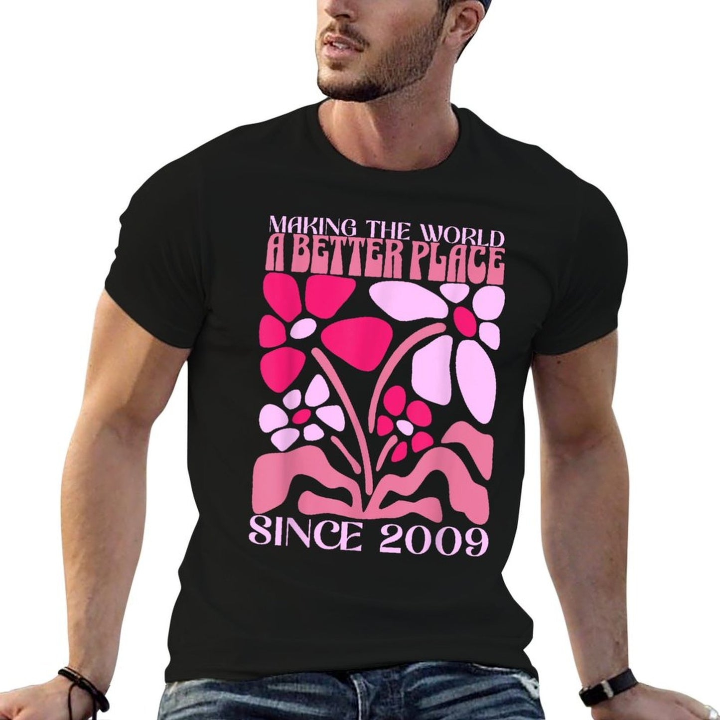 16 Year Old 16th Birthday 2009 For Girlsn Sweet 16 Oversized Silhouette T-Shirt