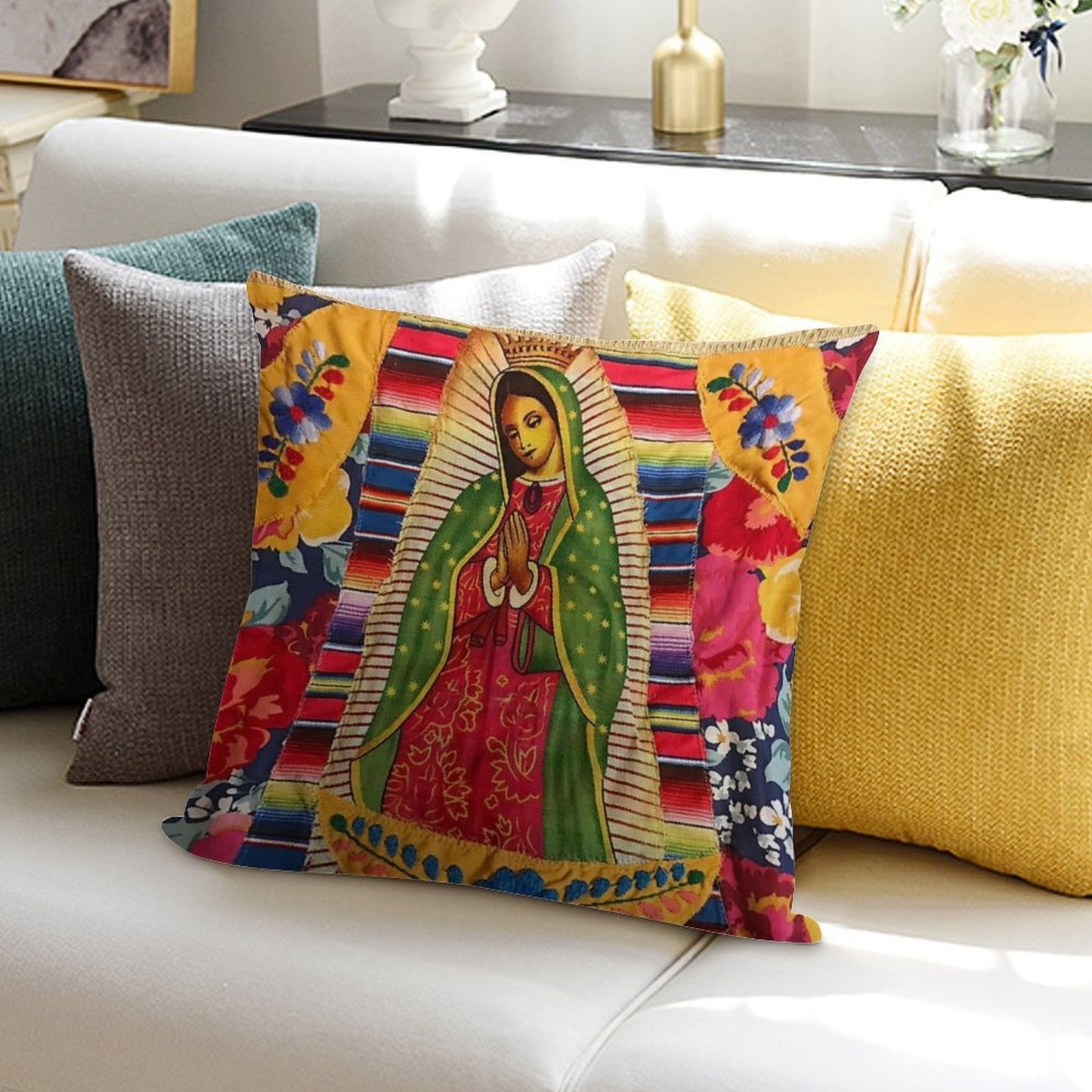 My Lady Lupe Boho Style Soft Durable Construction Throw Pillow