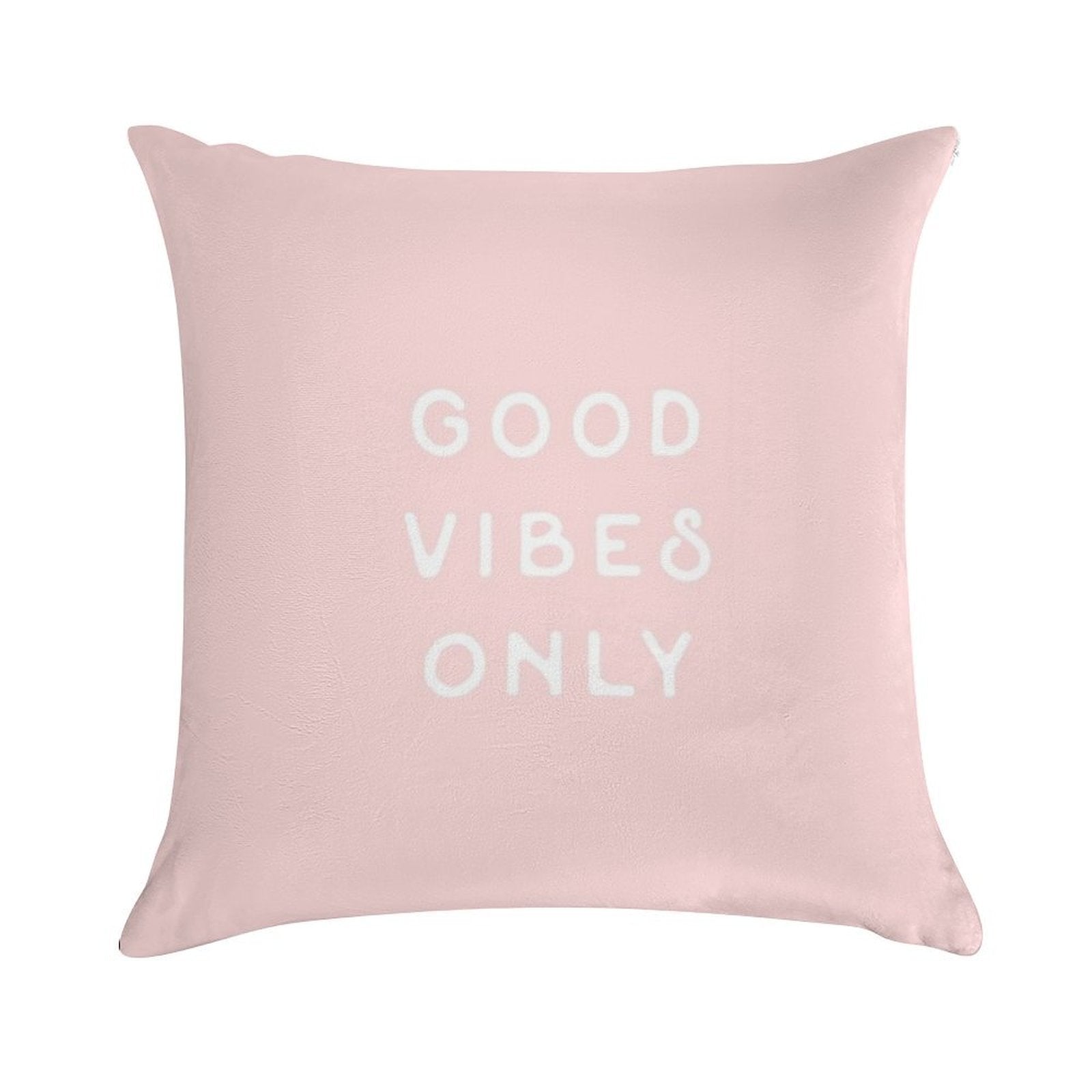 Good Vibes Only Soft Bedroom Essential Throw Pillow